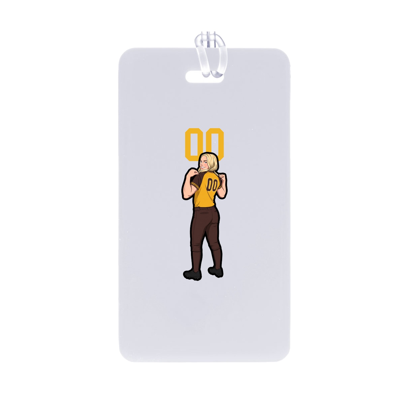 Bag Tag — Number Top in Classic