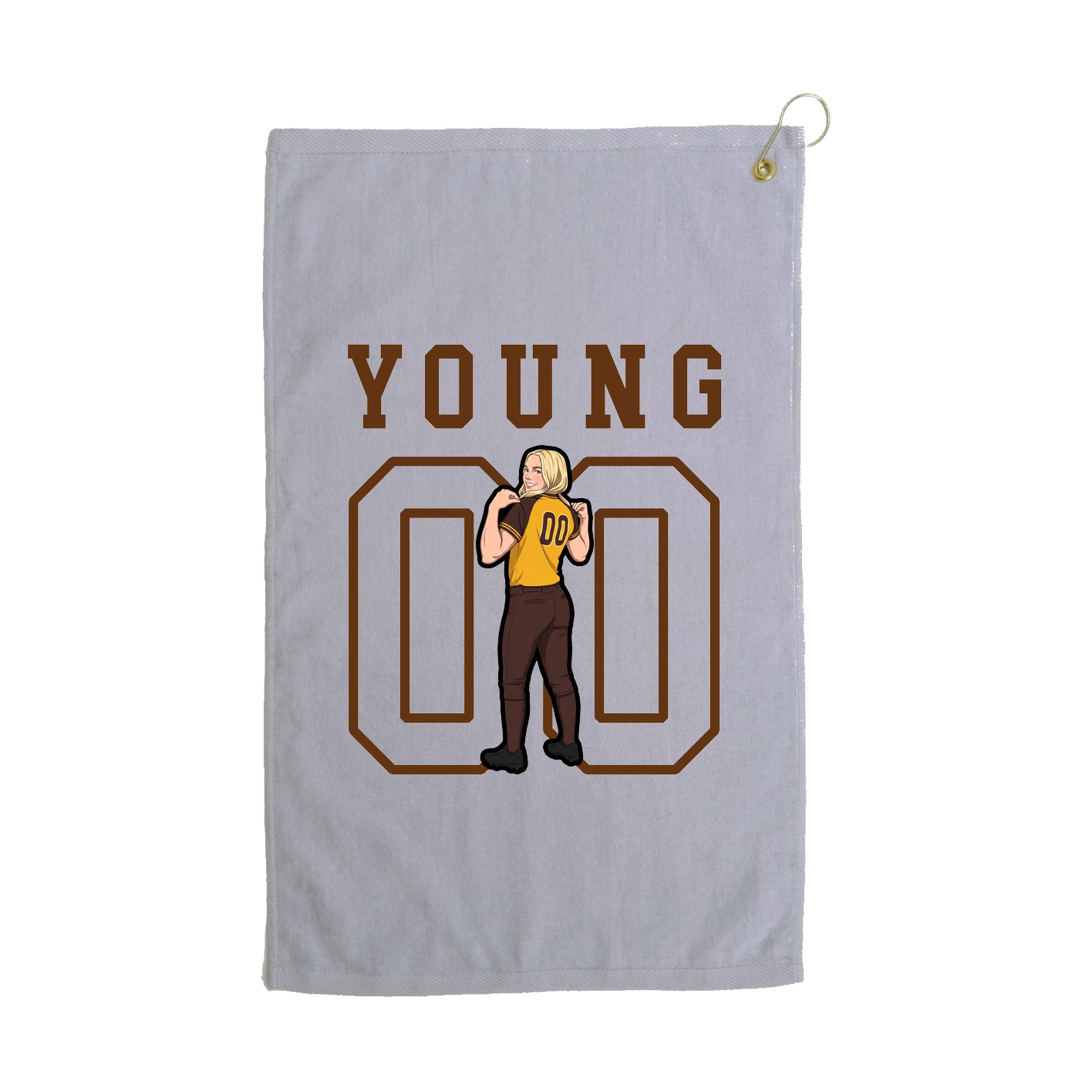 Golf Towel — Shirsey in Grey