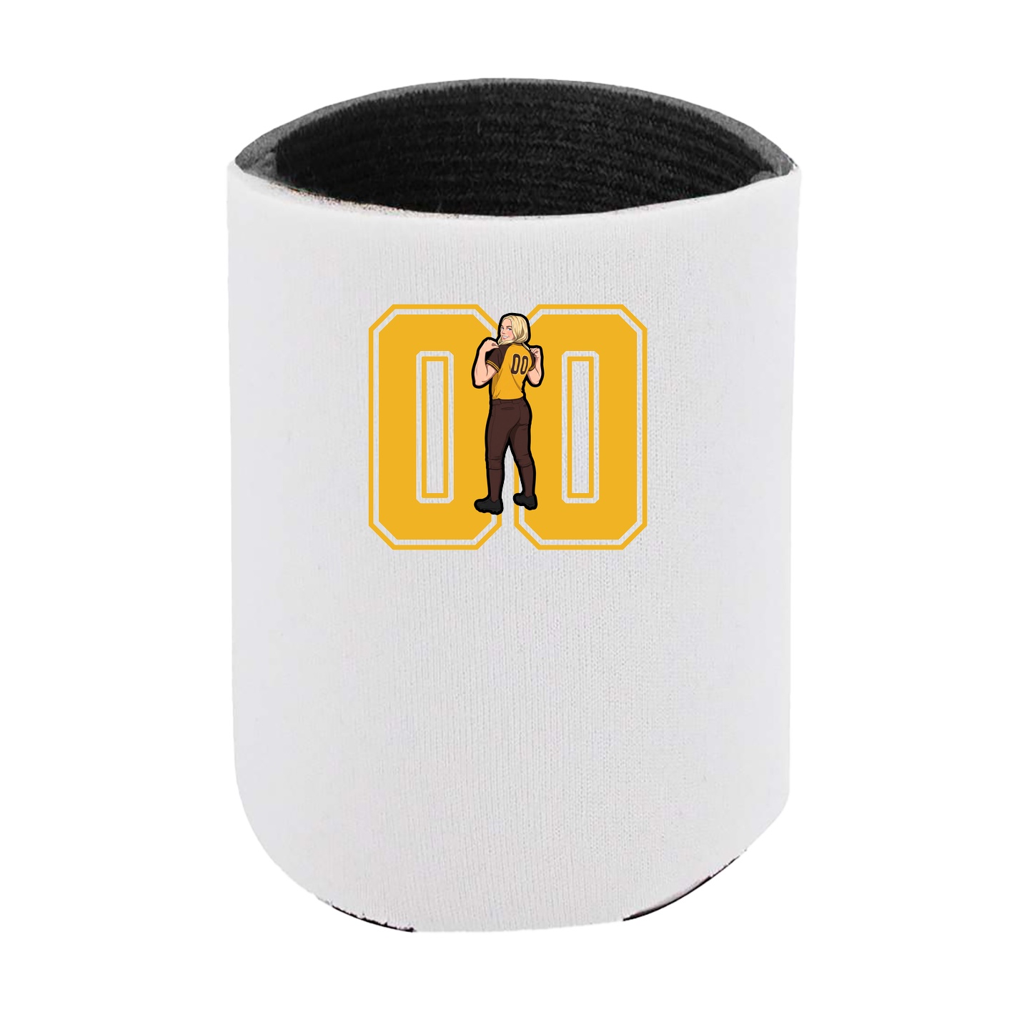 Can Holder — Number in White