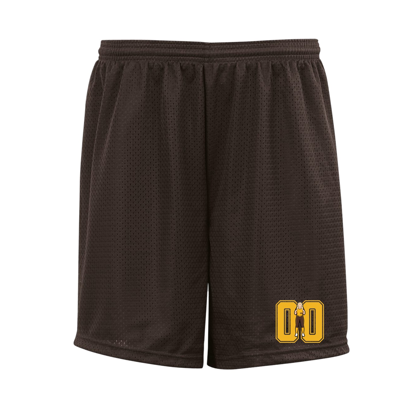 Shorts — Number in Brown