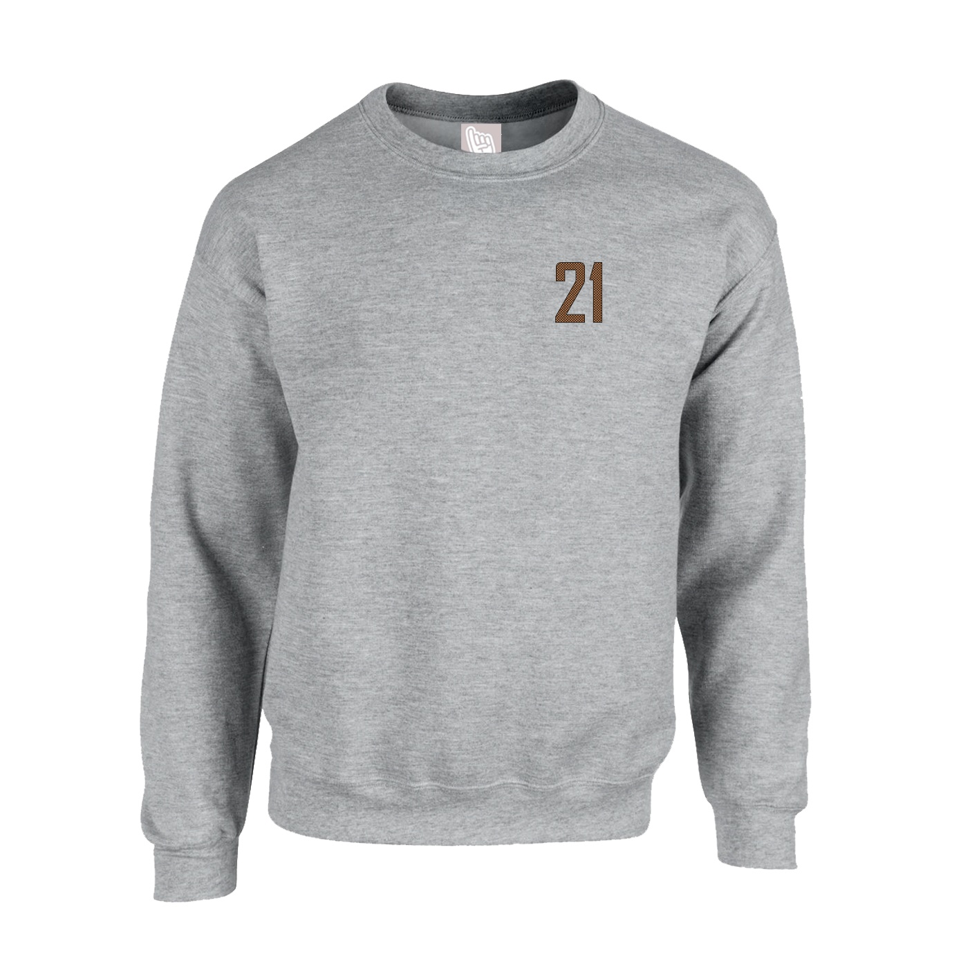 Fleece Crew — Front Shirsy in Grey
