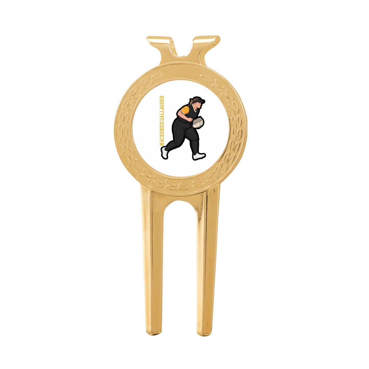 Divot Tool with Ball Marker — Name Vertical in Classic