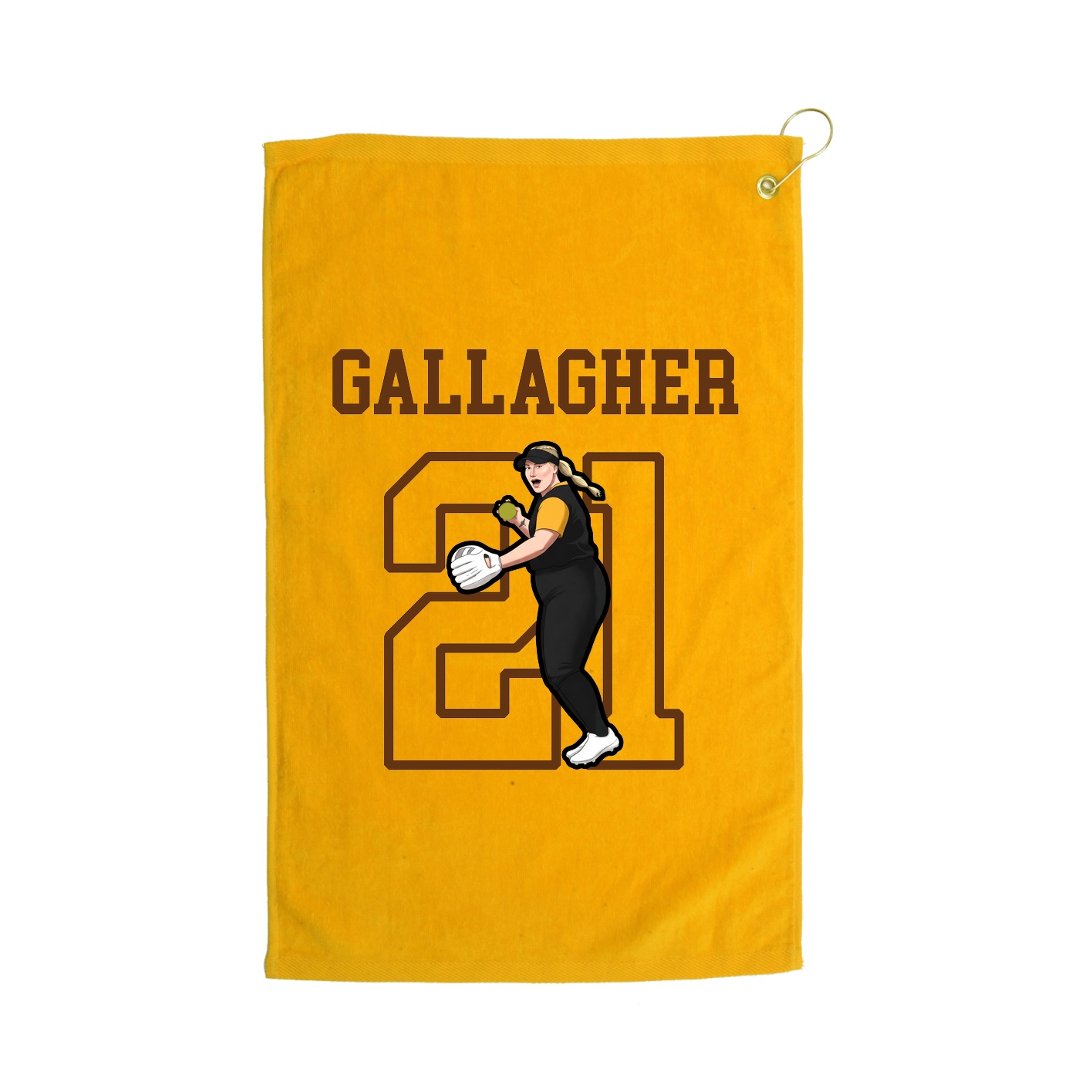 Golf Towel — Shirsey in Gold