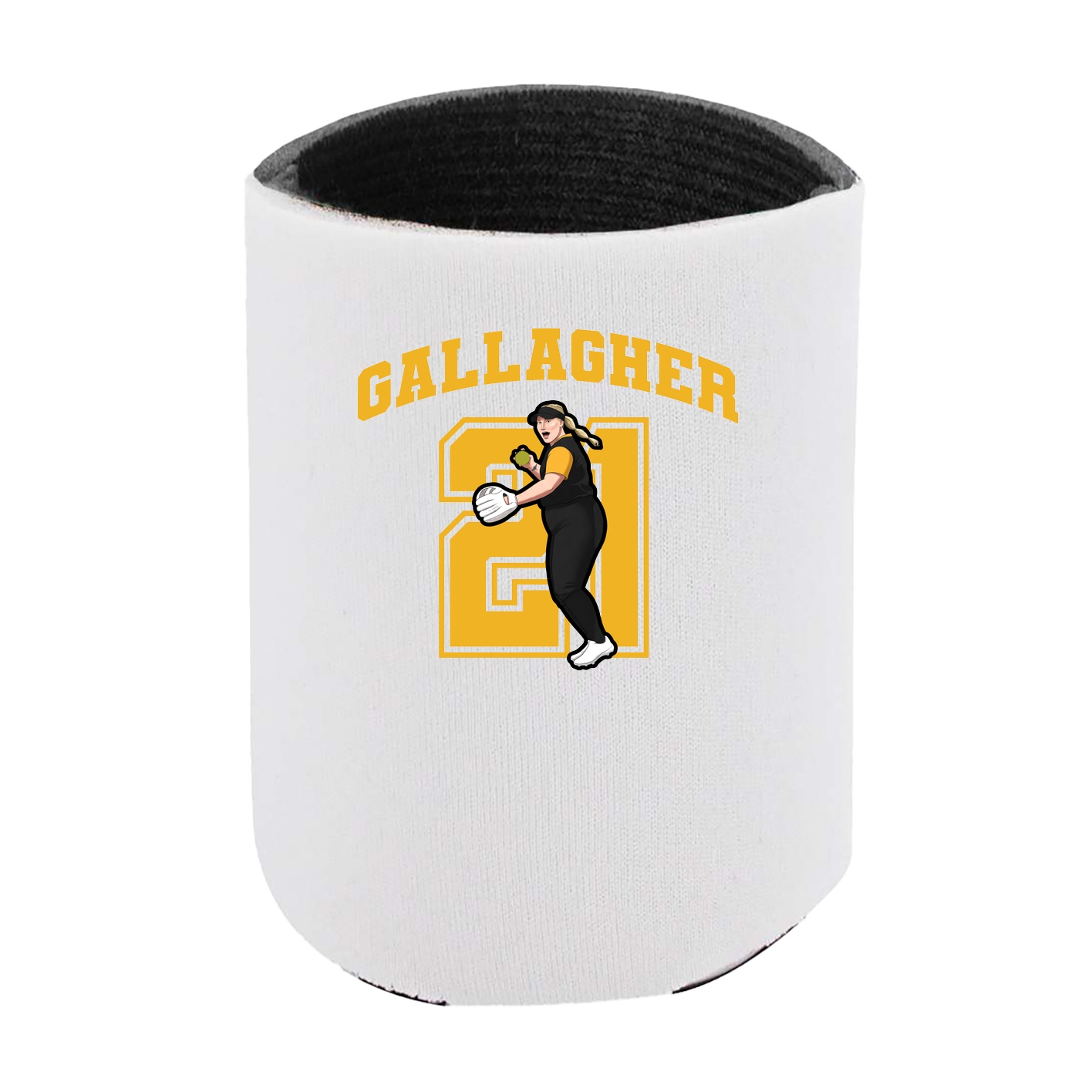 Can Holder — Number in White
