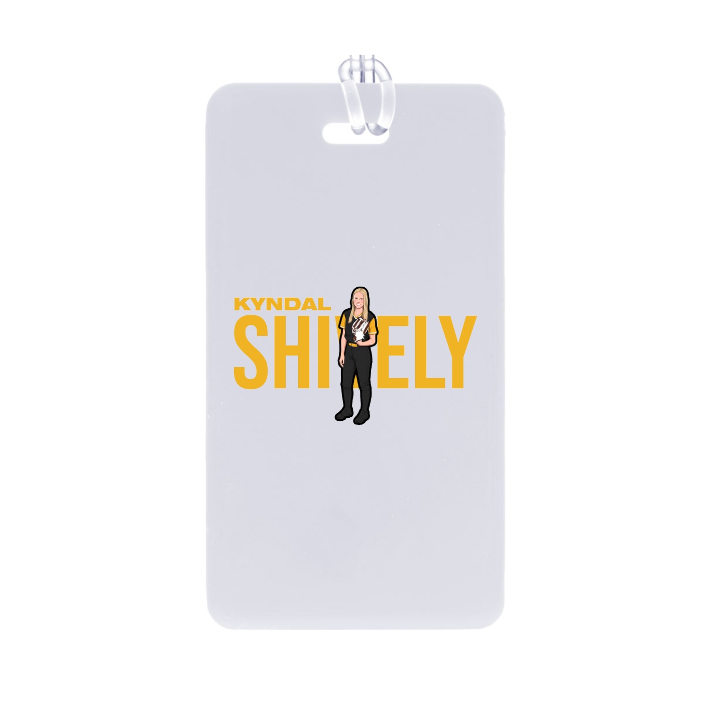 Bag Tag — Player Name in Classic