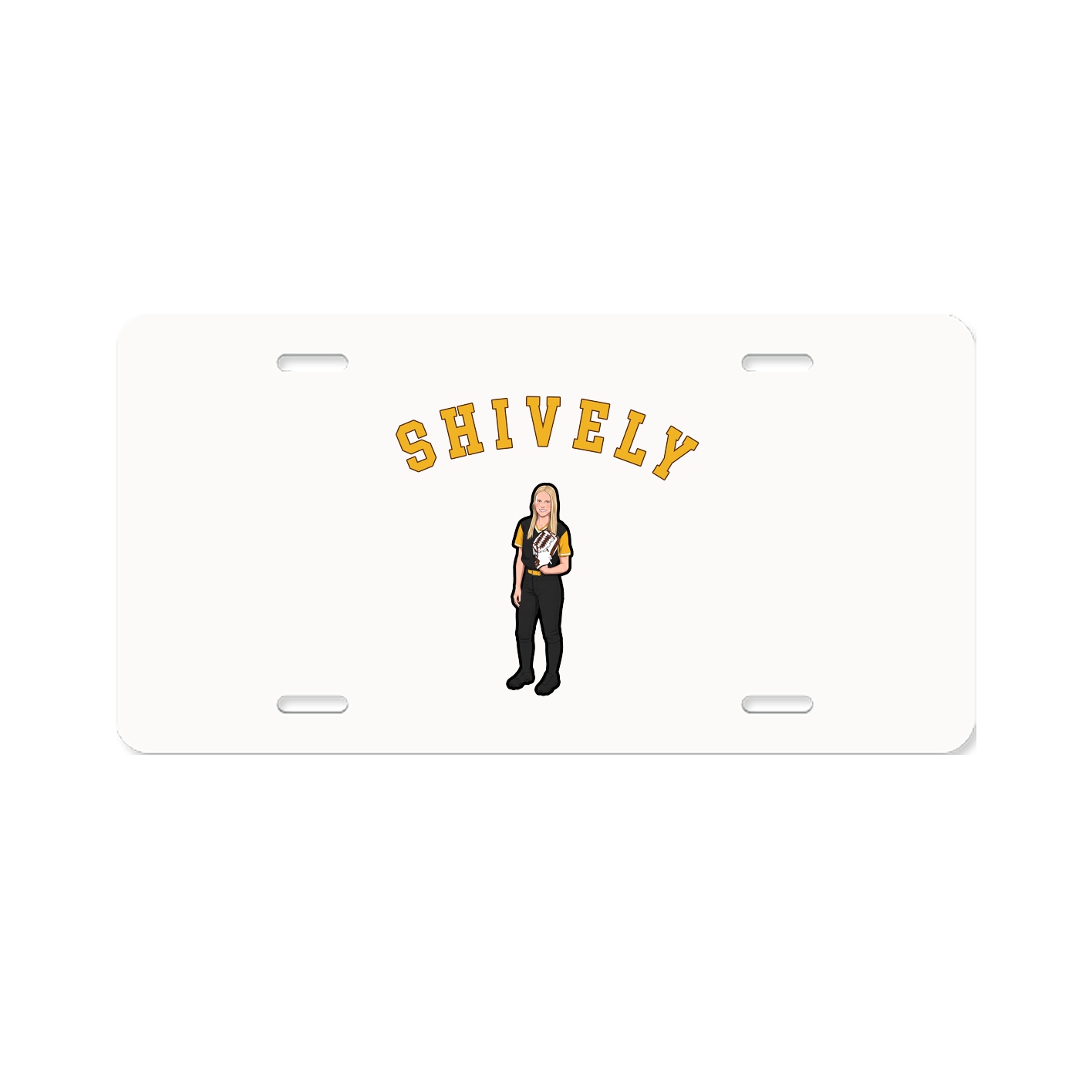 License Plate — Shirsey Arch in Classic