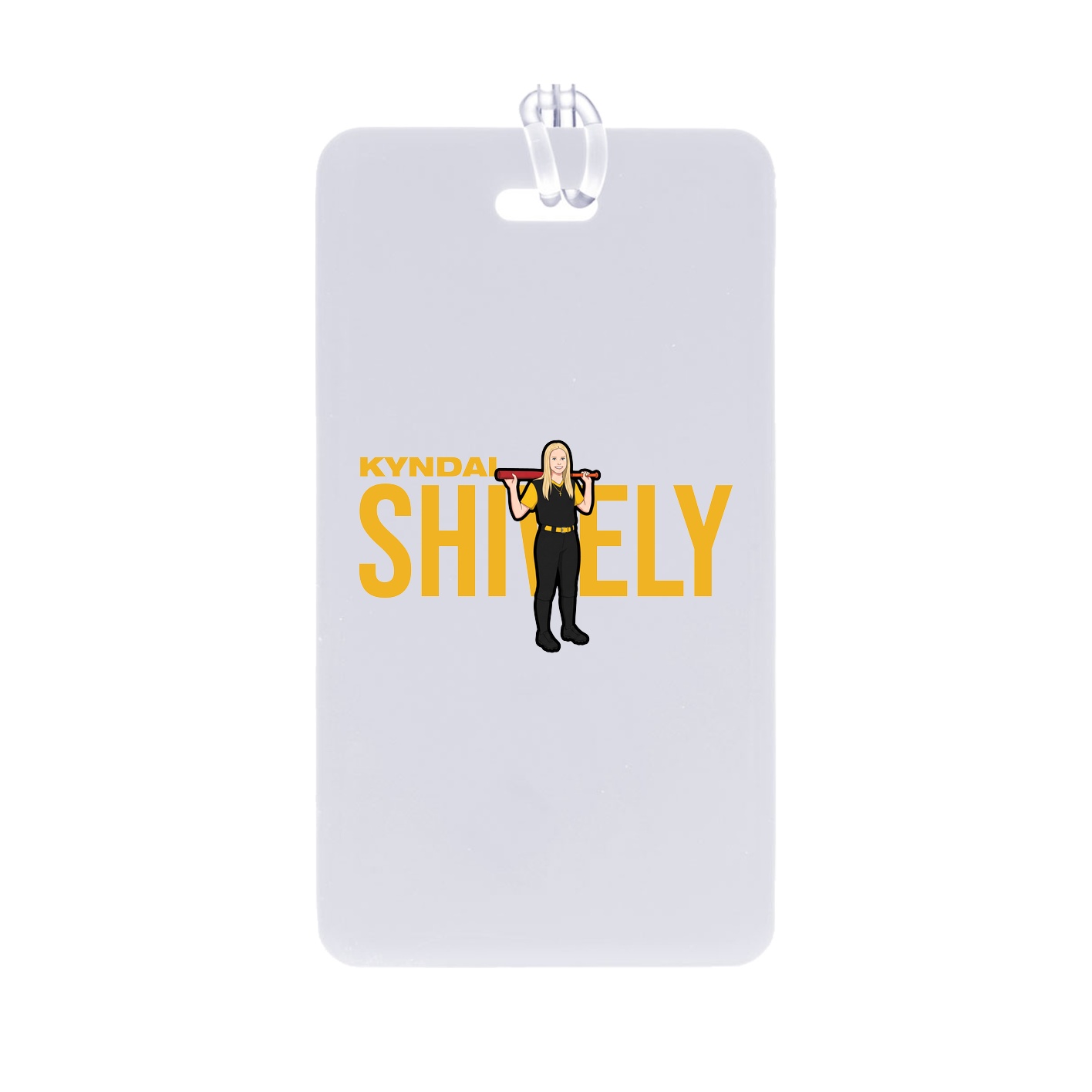 Bag Tag — Player Name in Classic