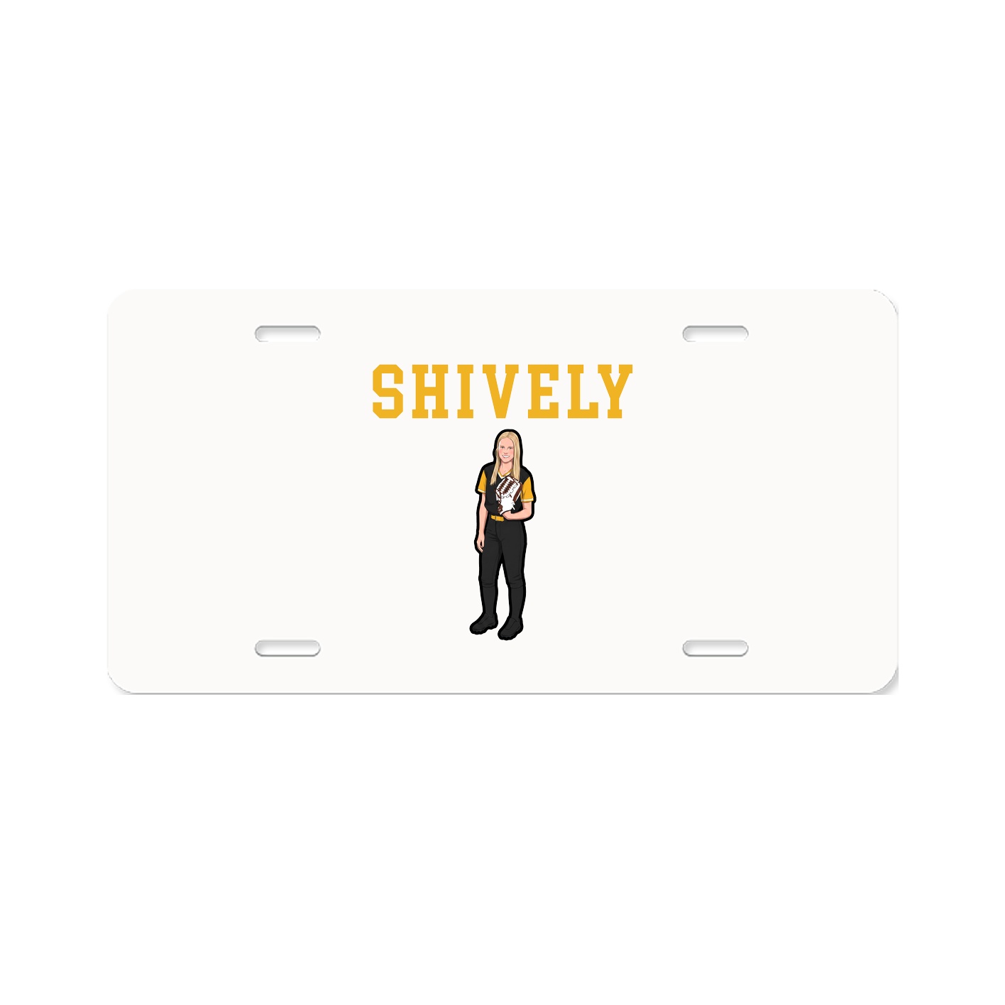 License Plate — Shirsey in Classic