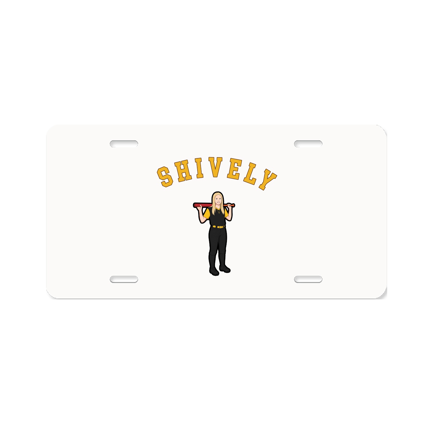 License Plate — Shirsey Arch in Classic