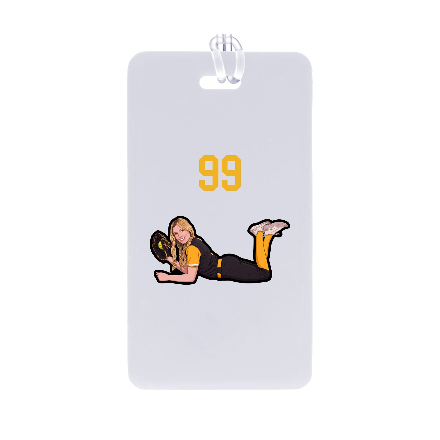 Bag Tag — Number Top in Classic