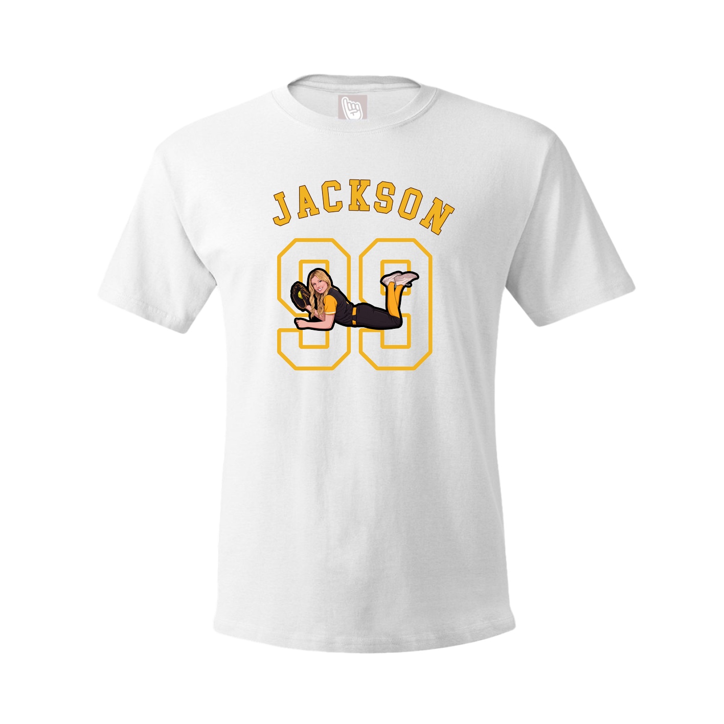 Youth Tee — Shirsey Arch in White