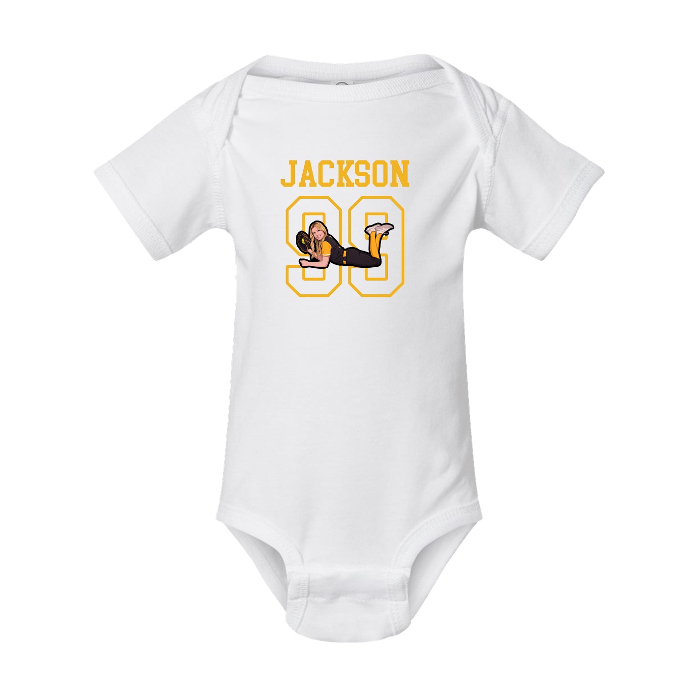 Baby Onesie — Shirsey in White