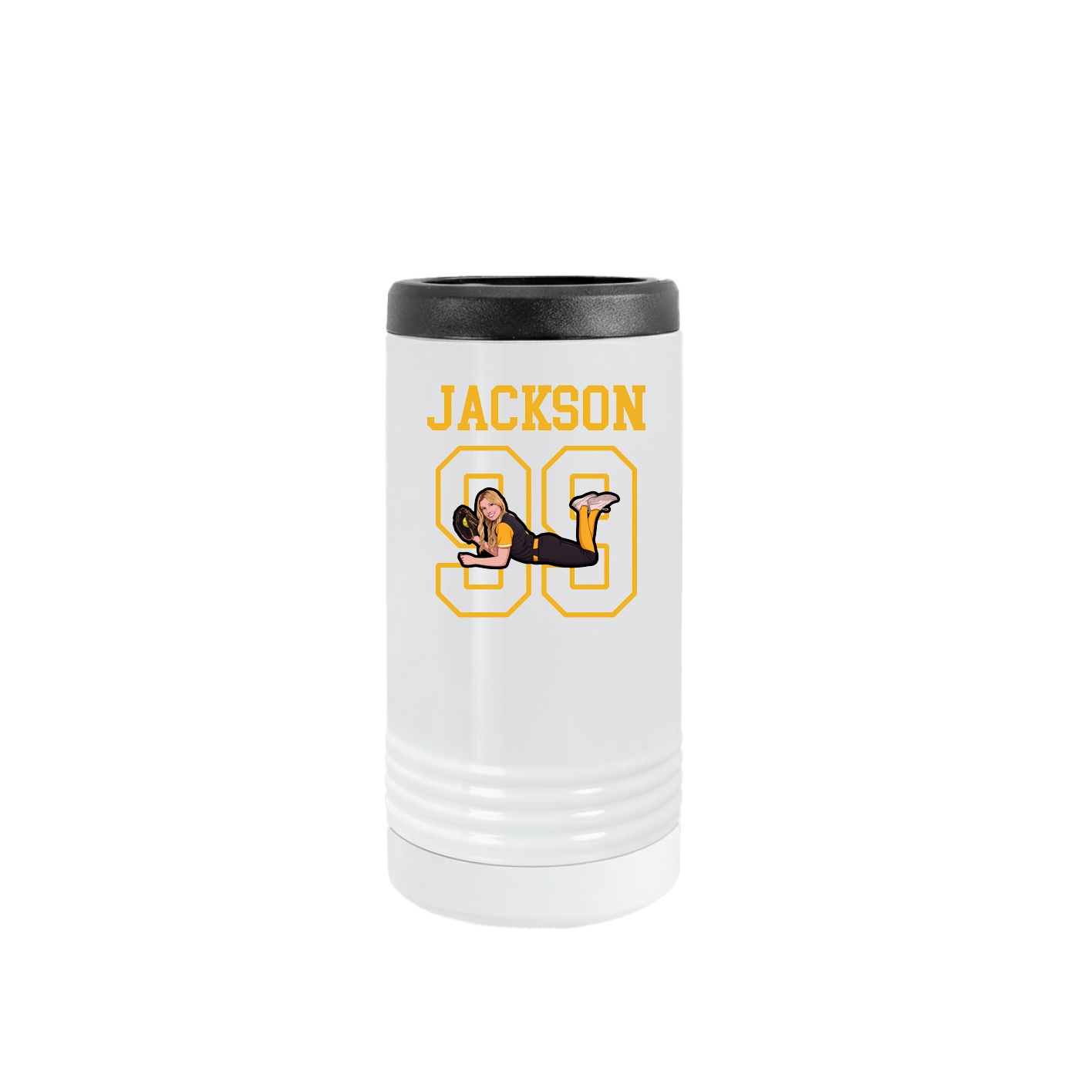 Slim Beverage Holder — Shirsey in White