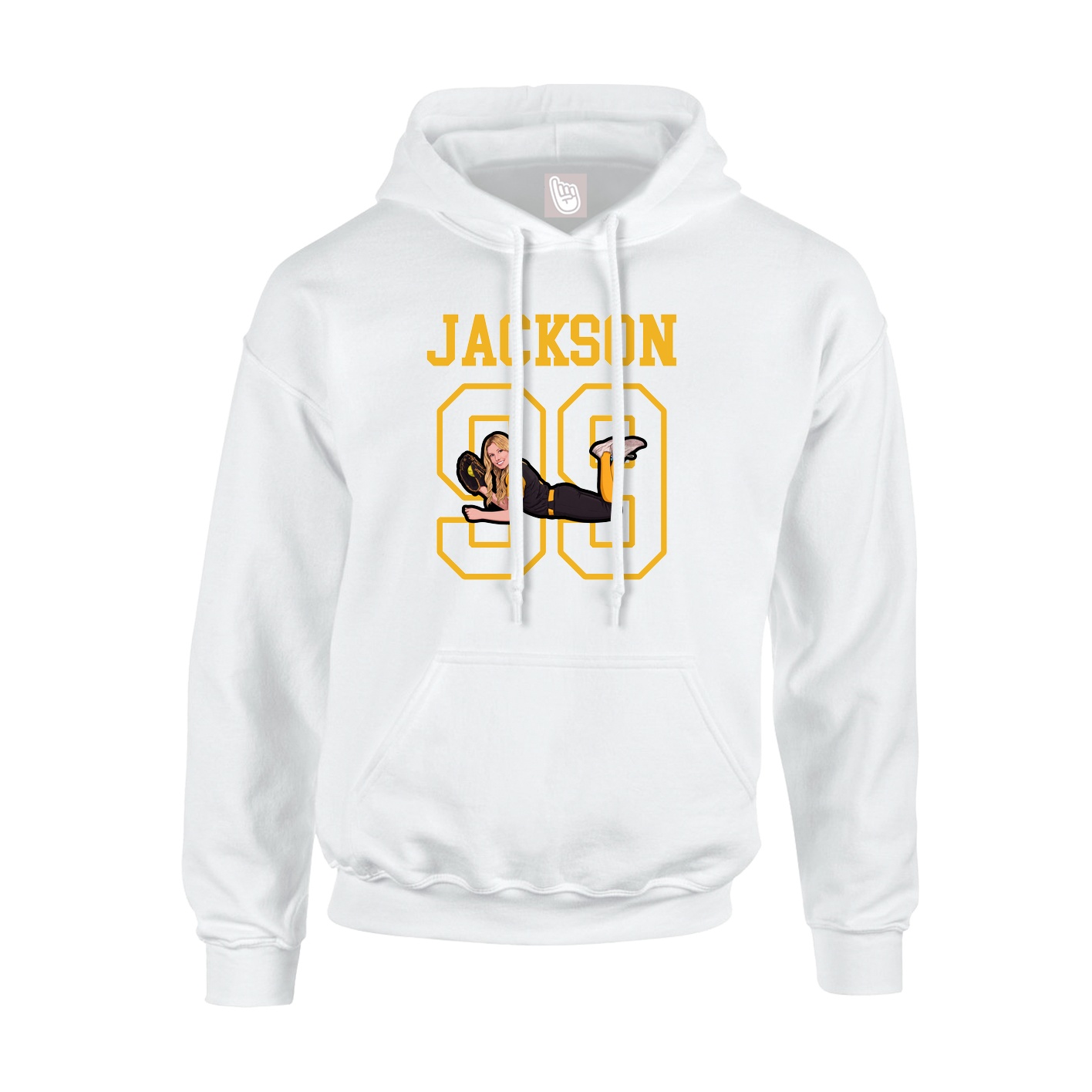Youth Hoodie — Shirsey in White