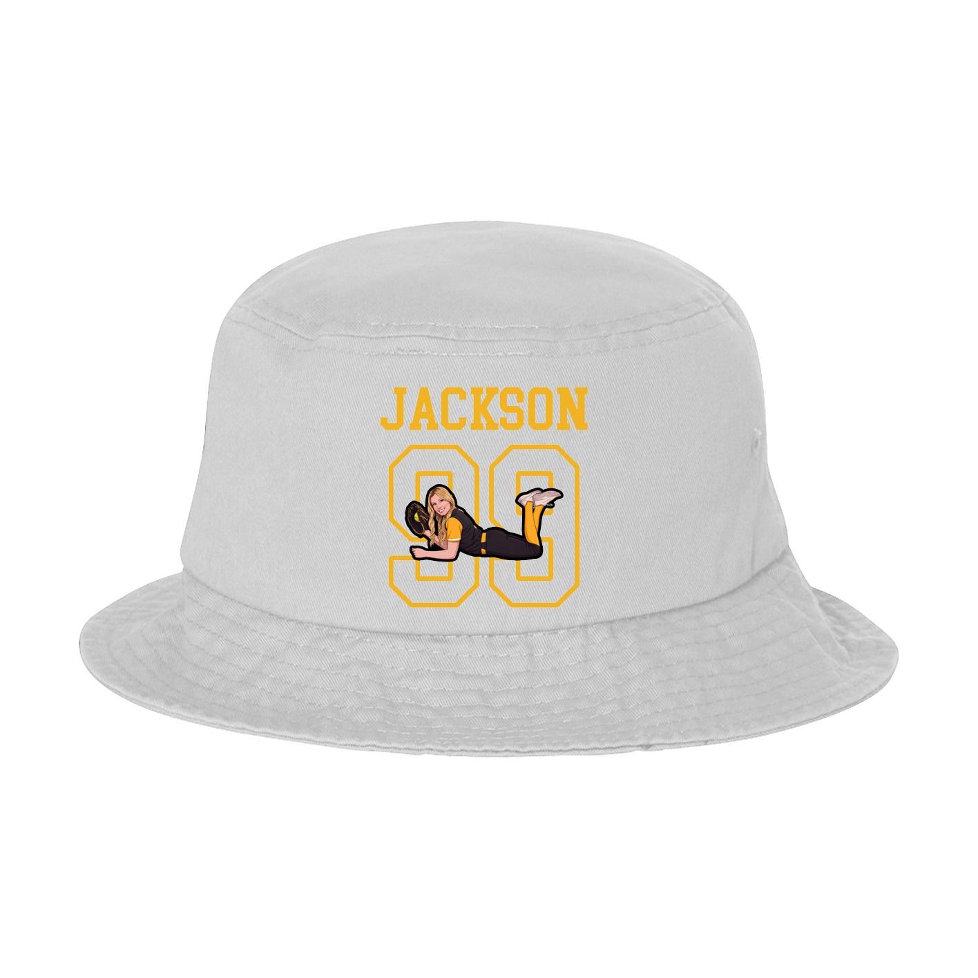 Bucket Cap — Shirsey in White