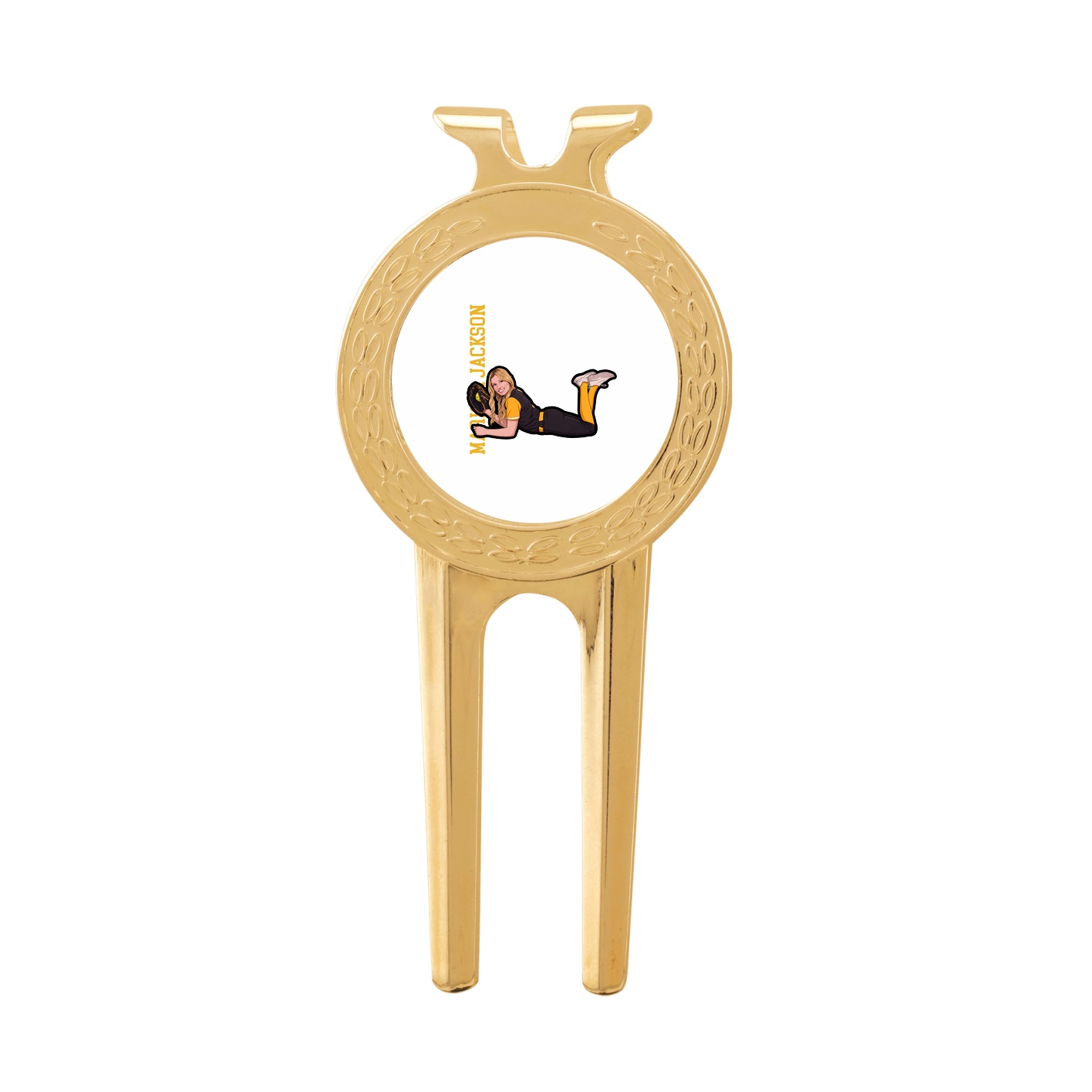 Divot Tool with Ball Marker — Name Vertical in Classic