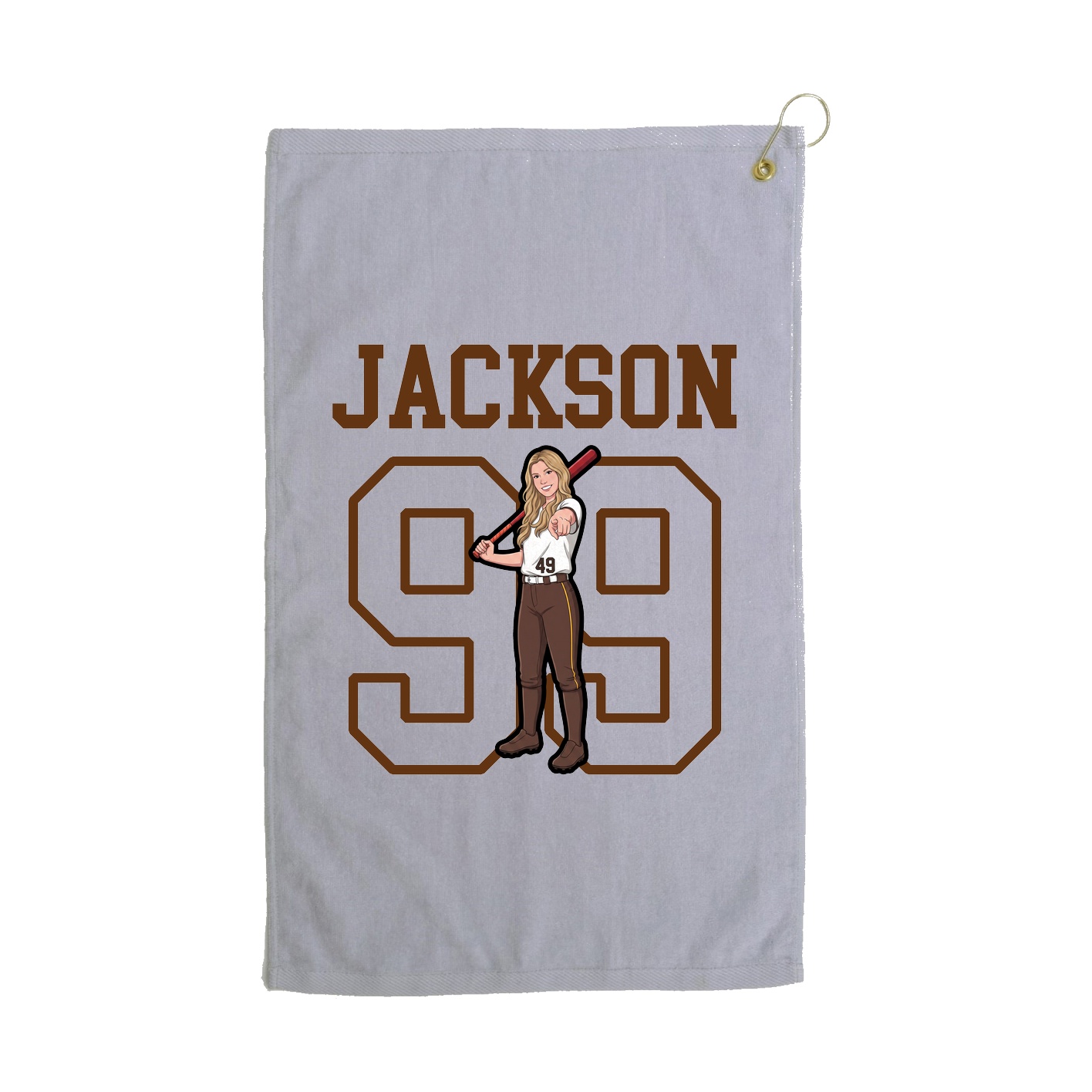Golf Towel — Shirsey in Grey