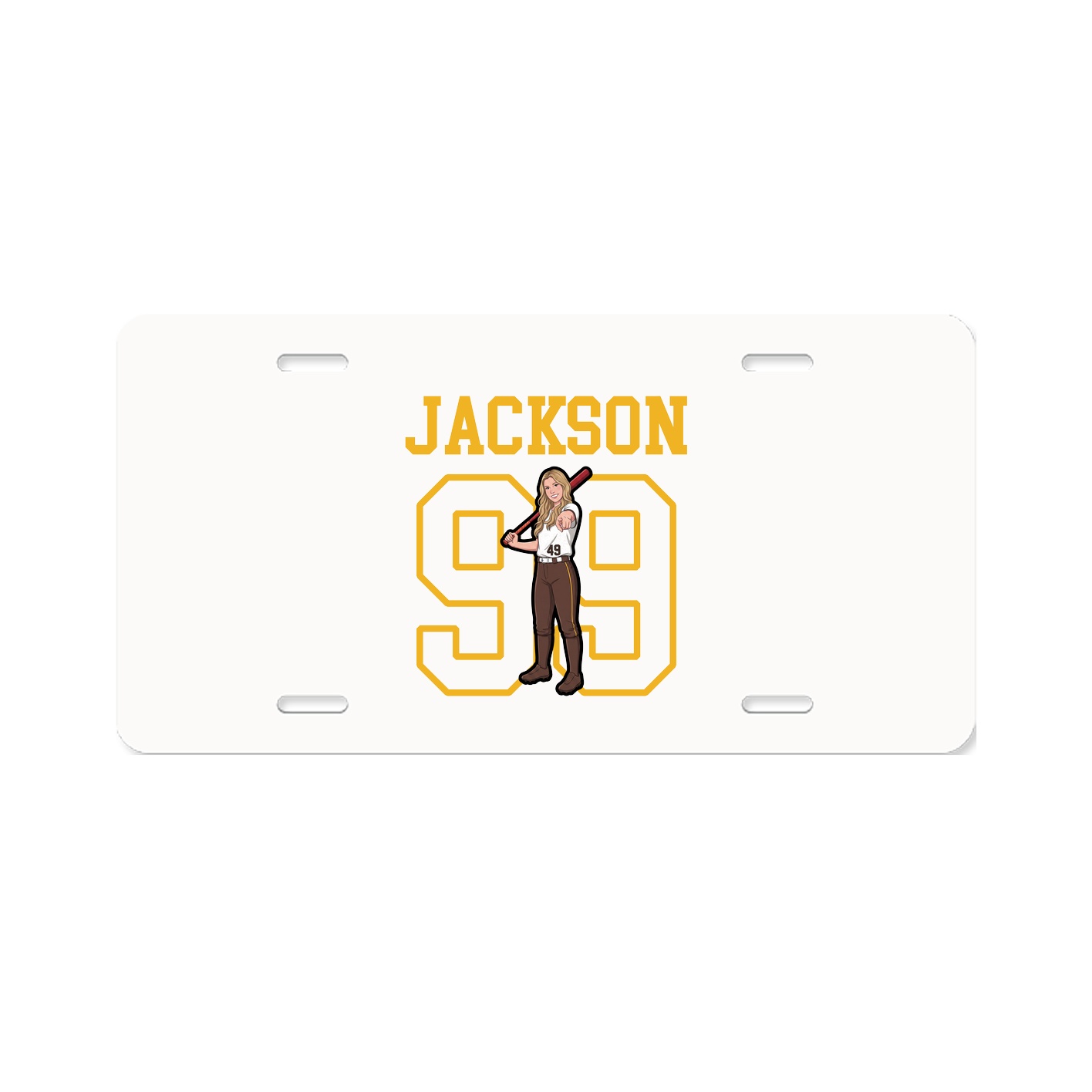 License Plate — Shirsey in Classic