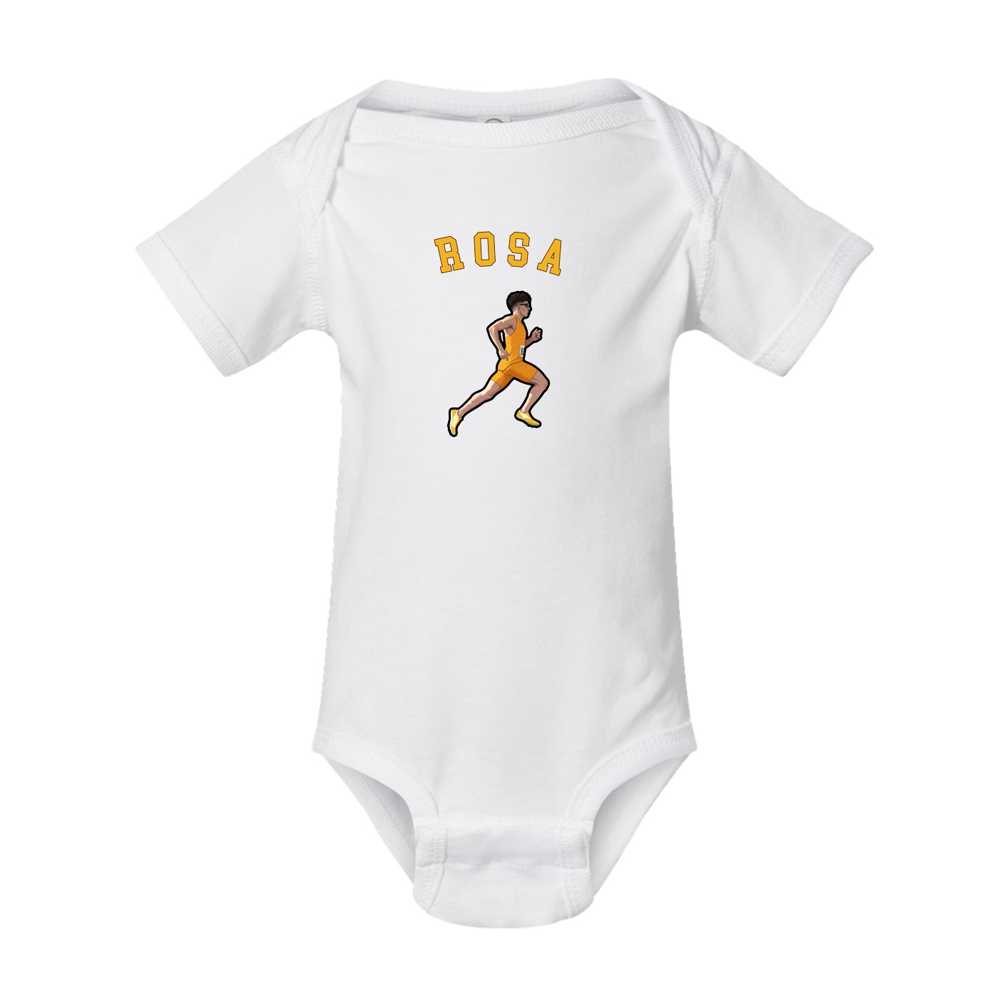 Baby Onesie — Shirsey Arch in White