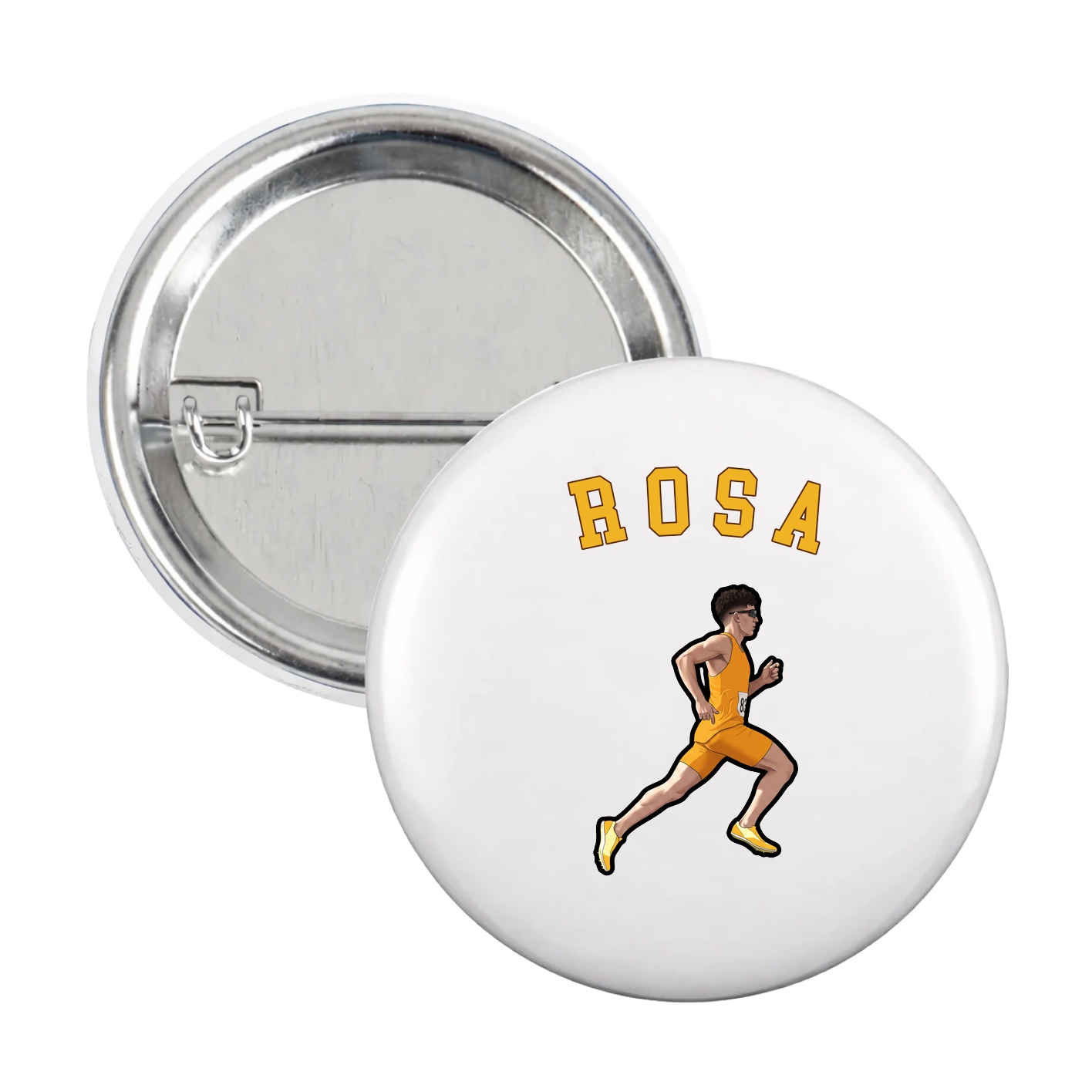 Game Day Button — Shirsey Arch in White