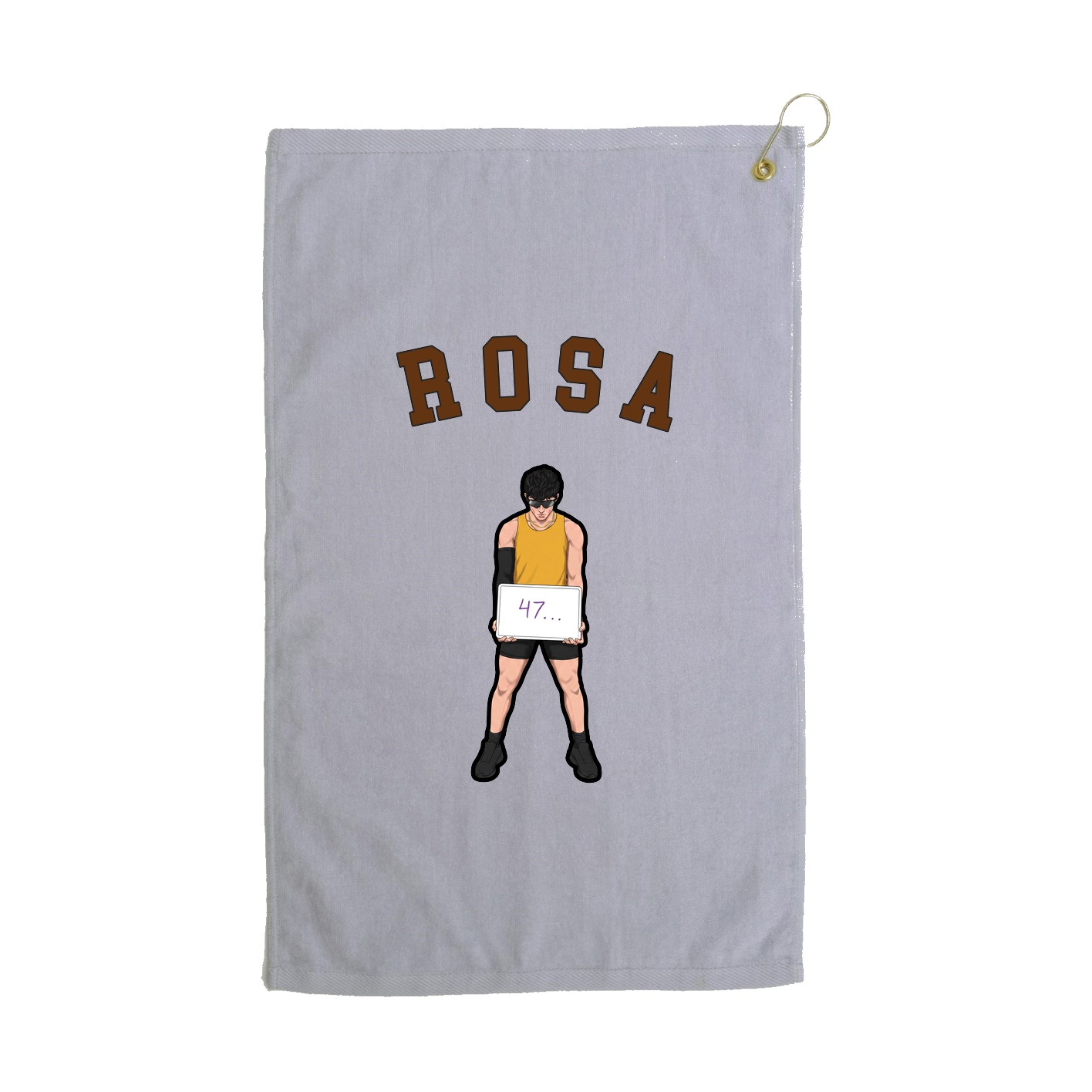 Golf Towel — Shirsey Arch in Grey