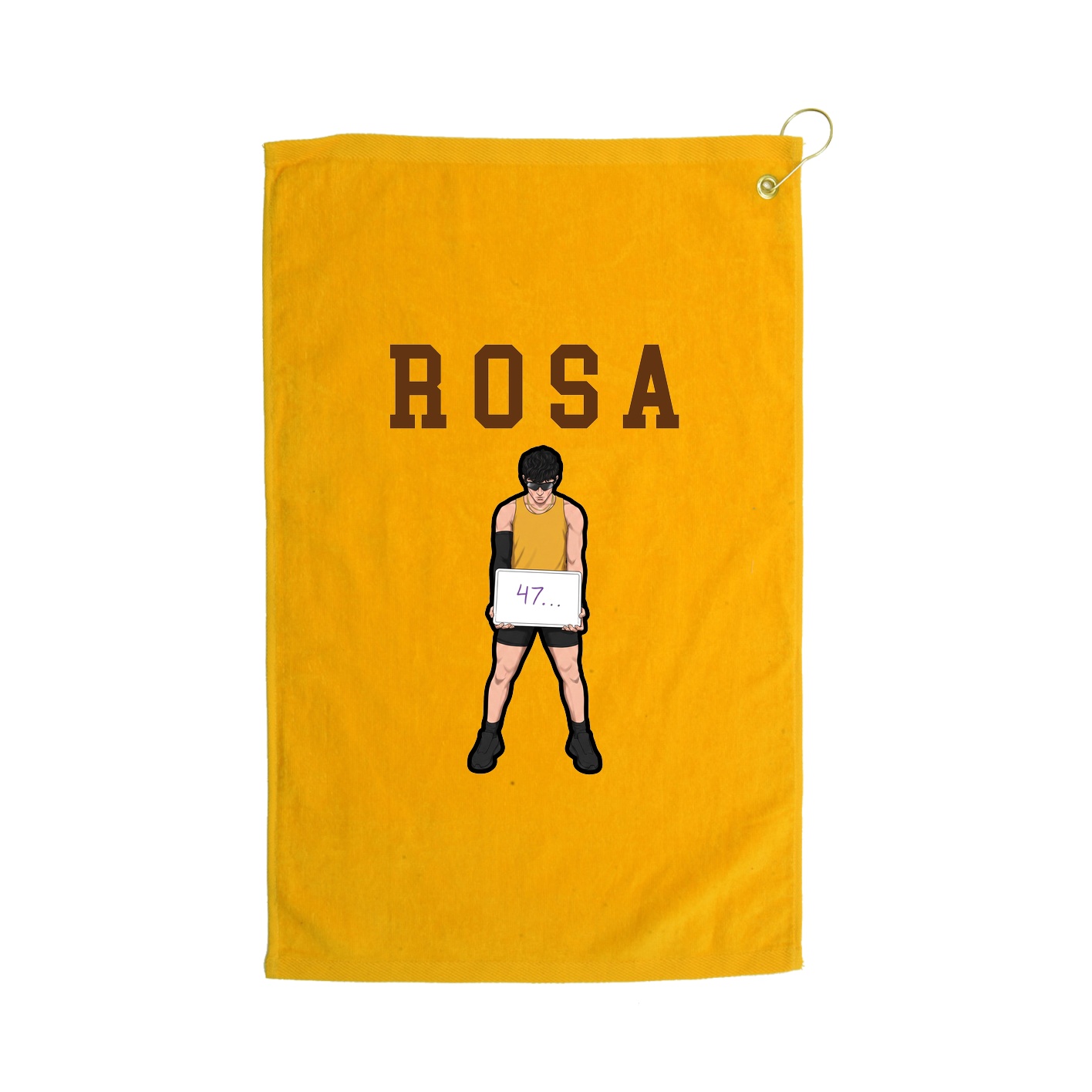 Golf Towel — Shirsey in Gold