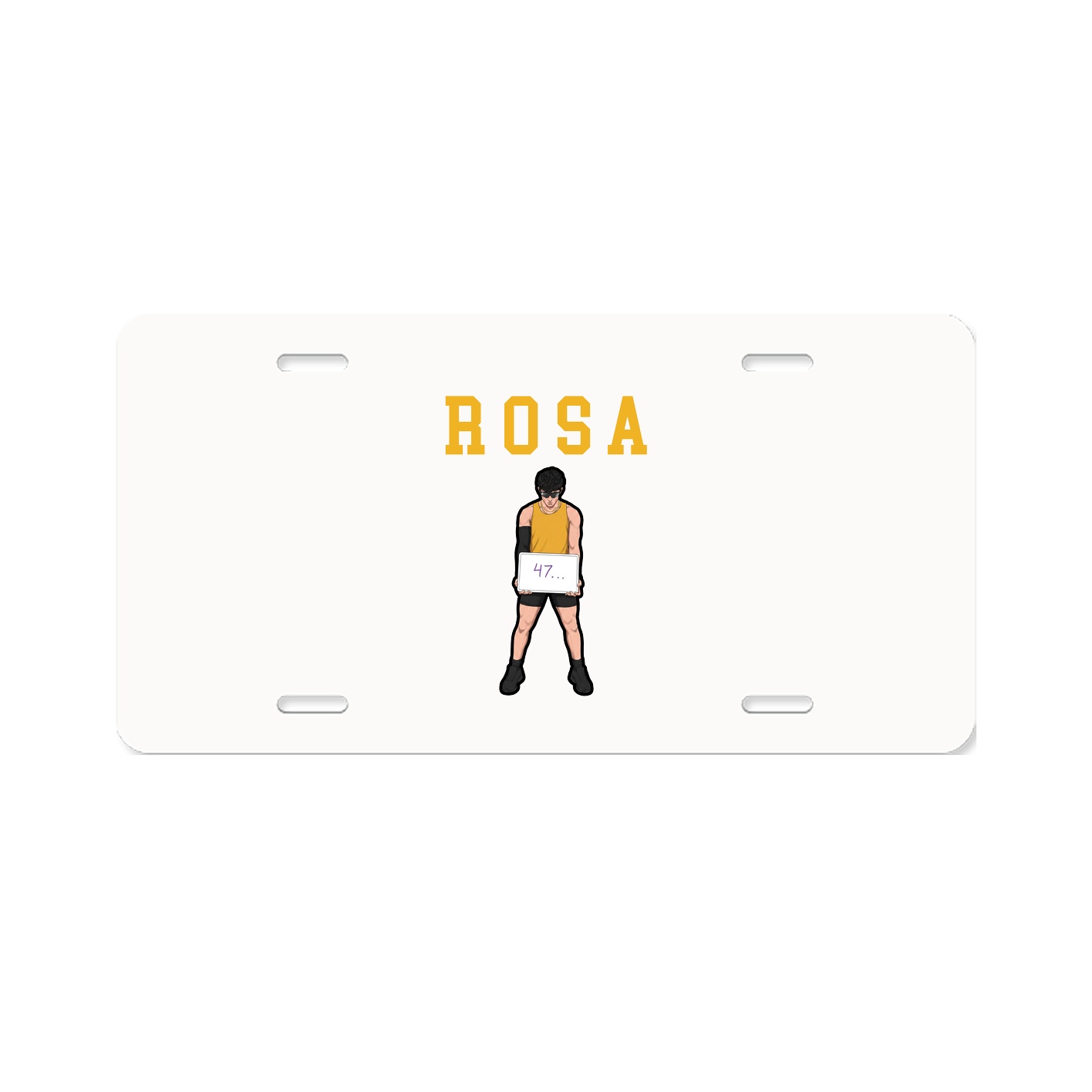License Plate — Shirsey in Classic