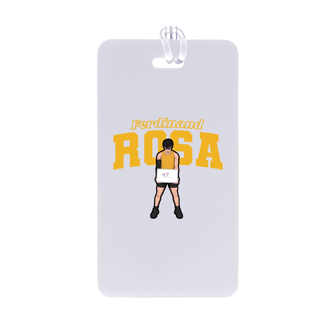 Bag Tag — Name Arch in Classic