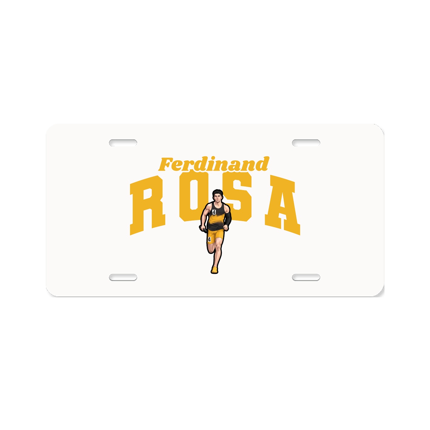 License Plate — Signature Arch in Classic