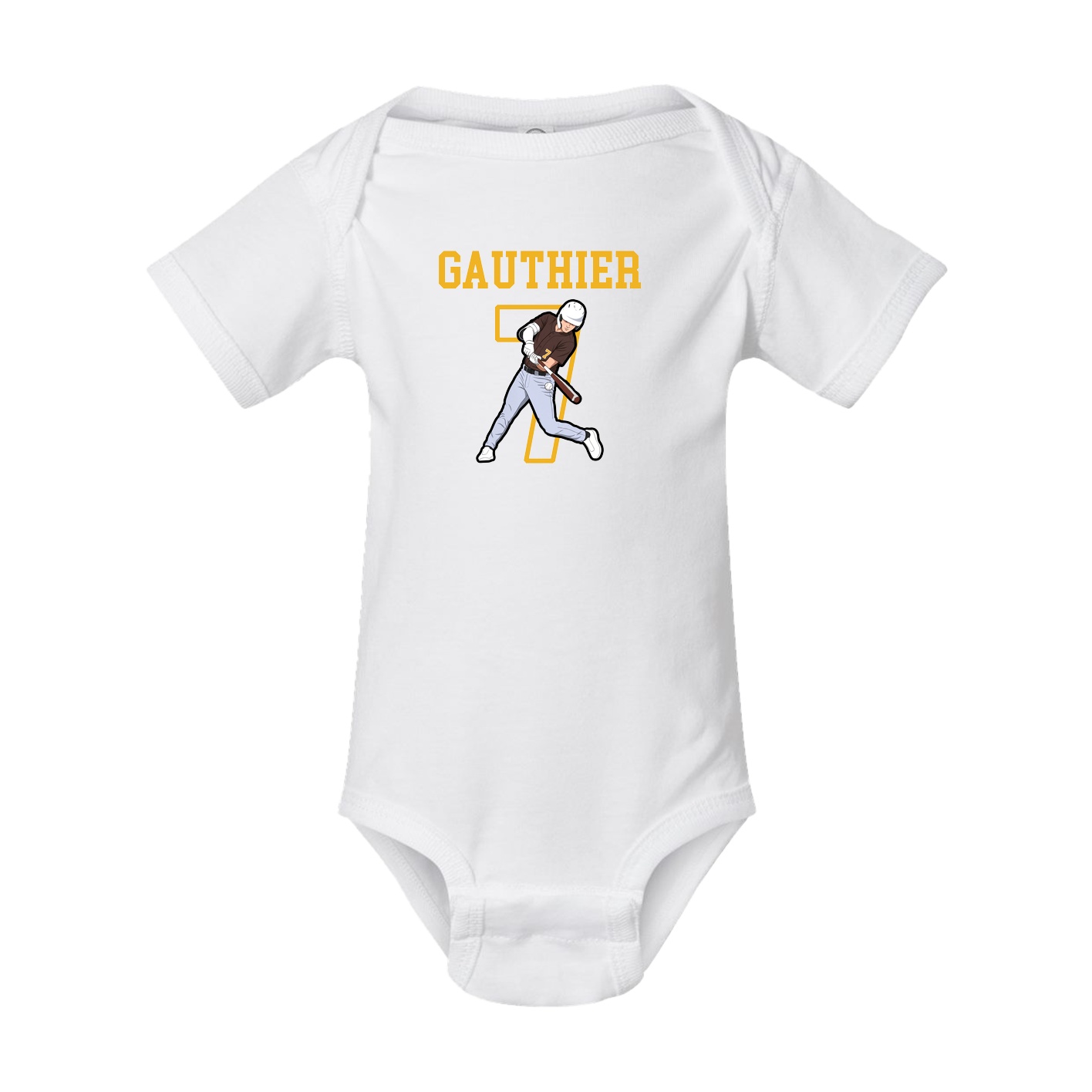 Baby Onesie — Shirsey in White