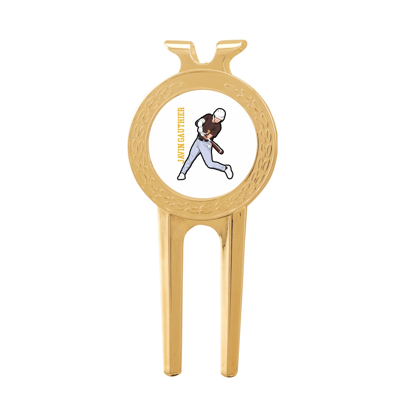 Divot Tool with Ball Marker — Name Vertical in Classic