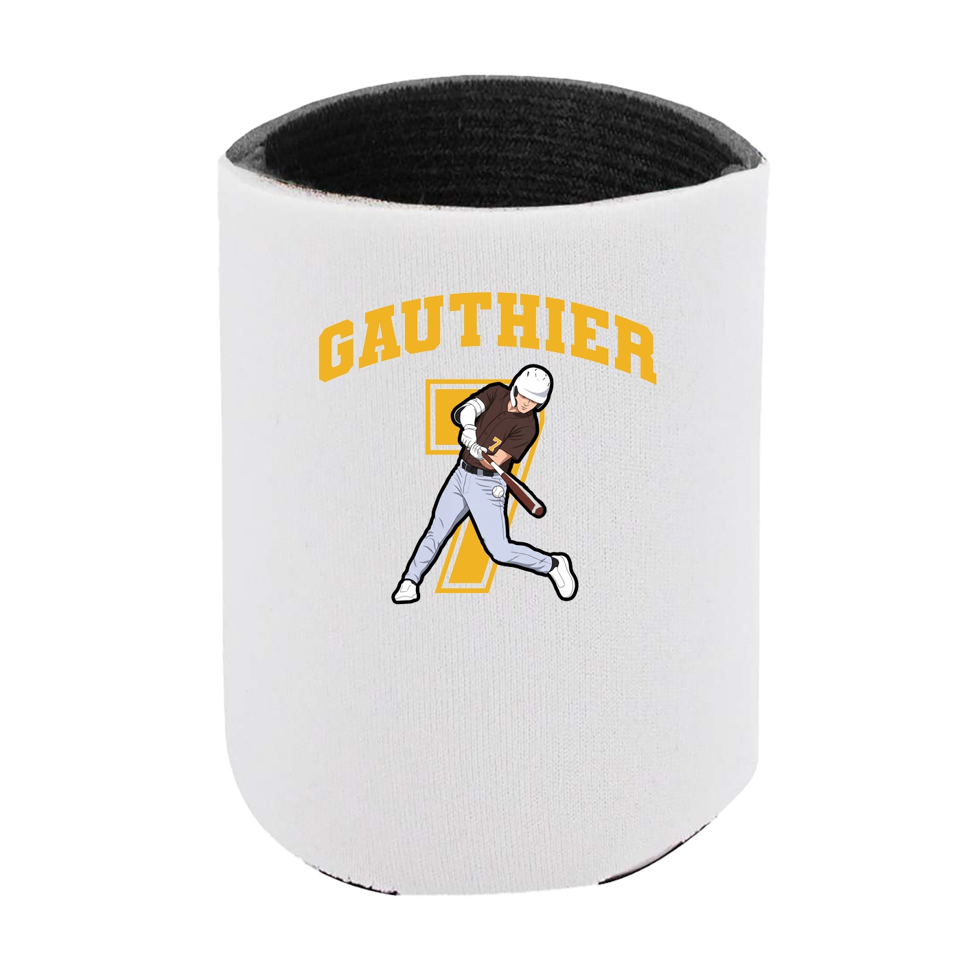 Can Holder — Number in White