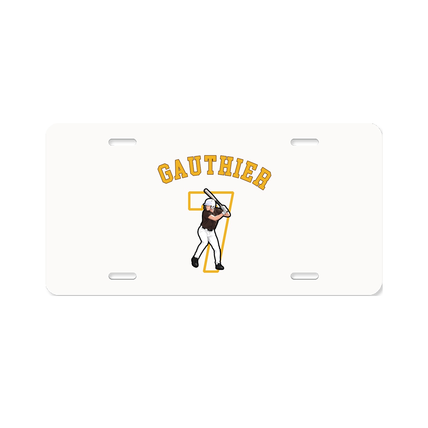 License Plate — Shirsey Arch in Classic
