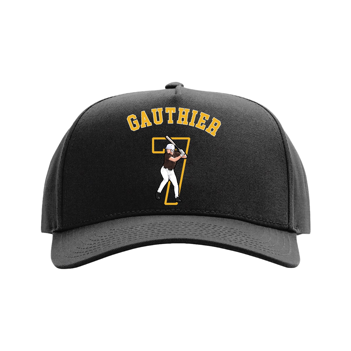 Full Fabric Five-Panel Champ Cap