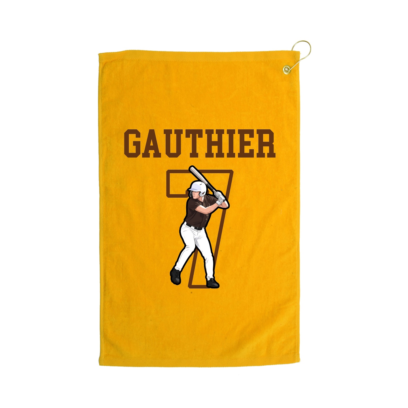 Golf Towel — Shirsey in Gold
