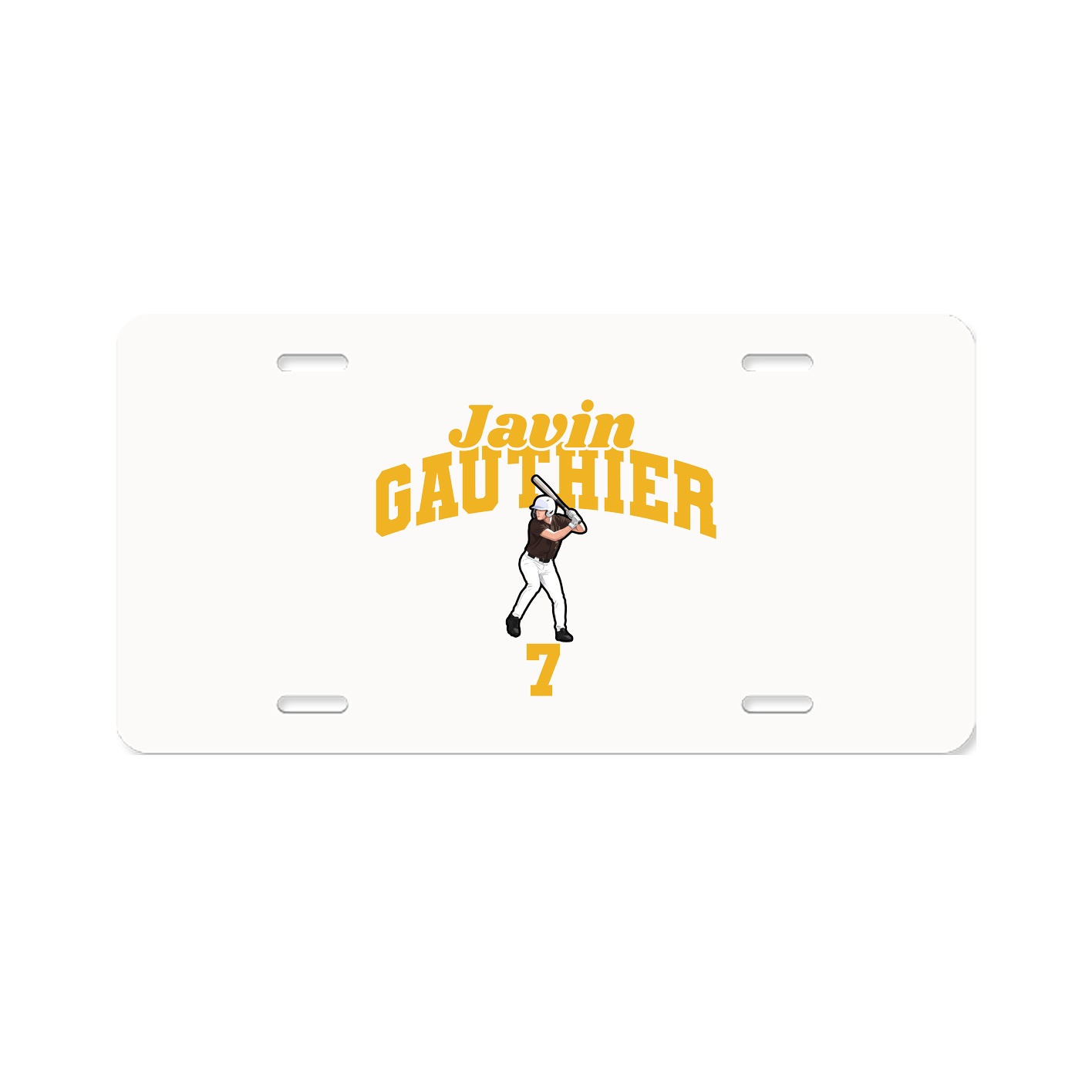 License Plate — Signature Arch in Classic