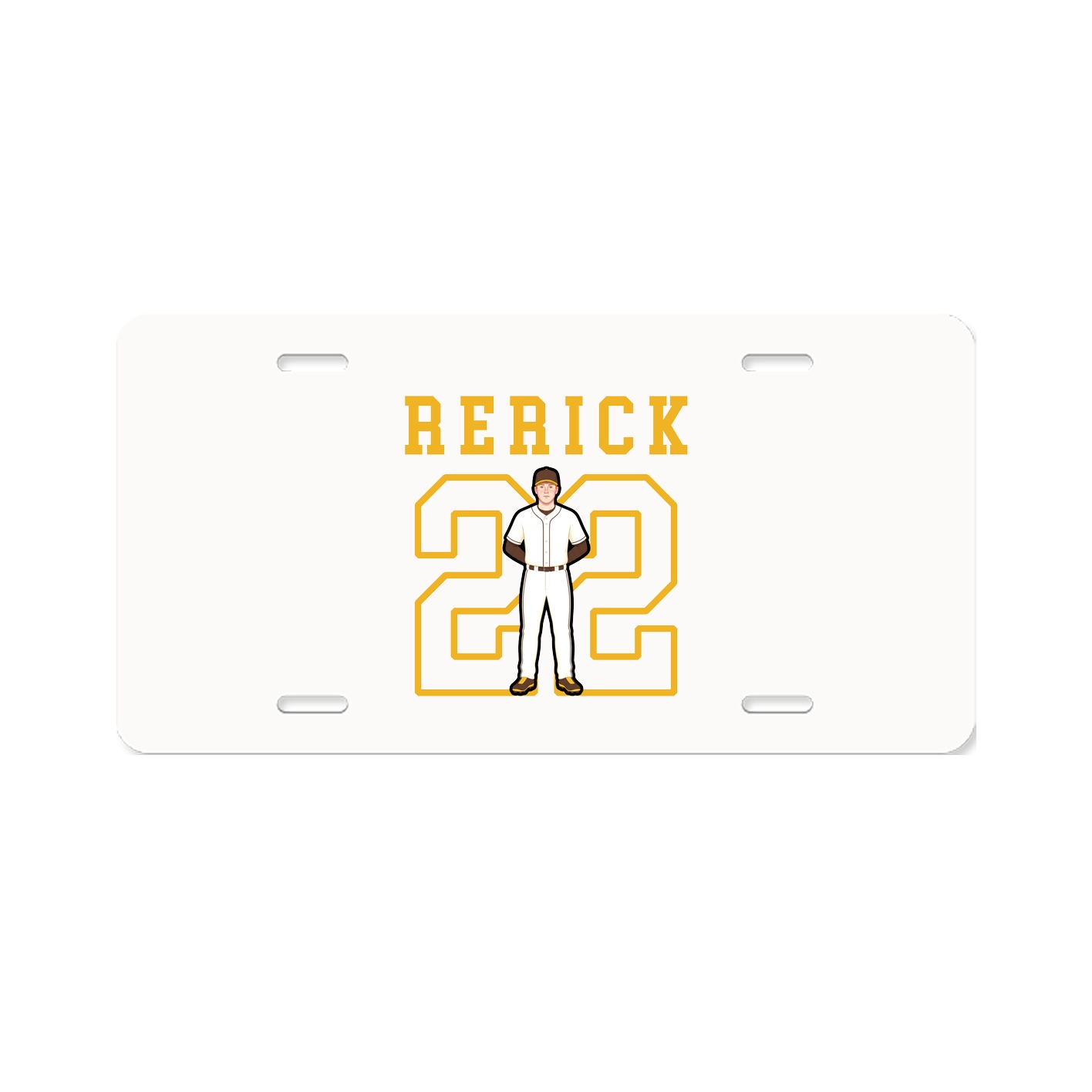 License Plate — Shirsey in Classic
