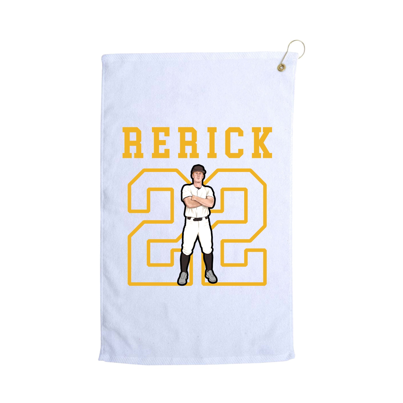 Golf Towel — Shirsey in White