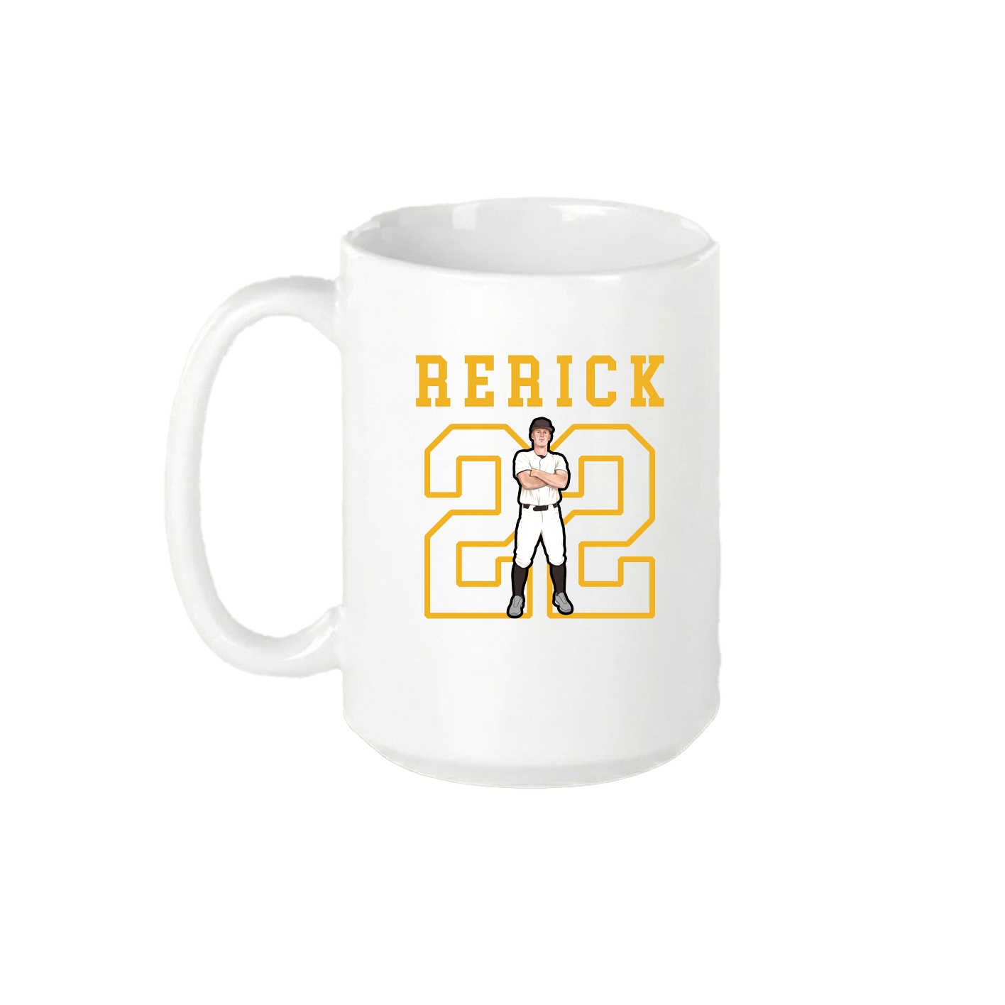 15oz Coffee Mug — Shirsey in White