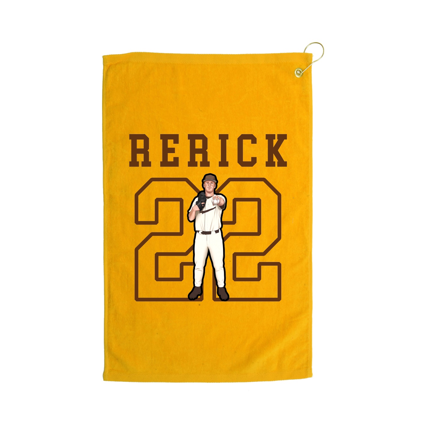 Golf Towel — Shirsey in Gold