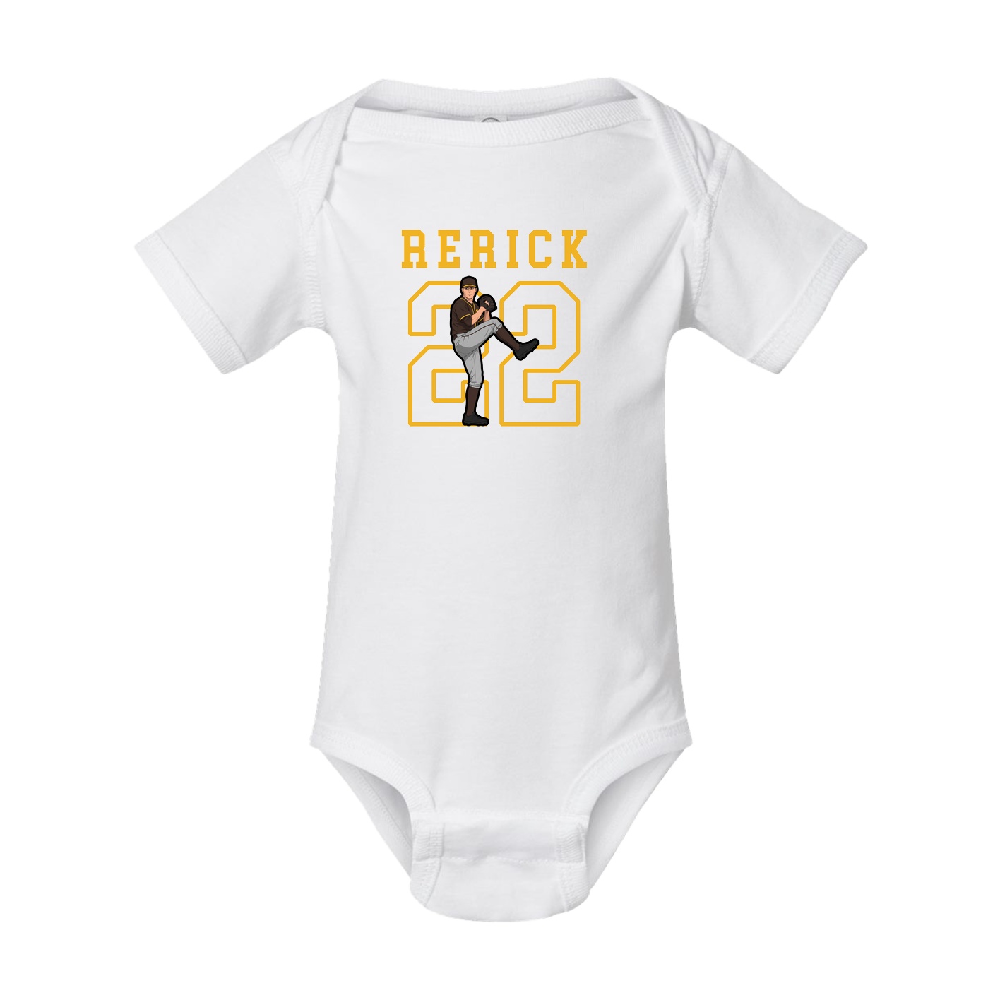 Baby Onesie — Shirsey in White