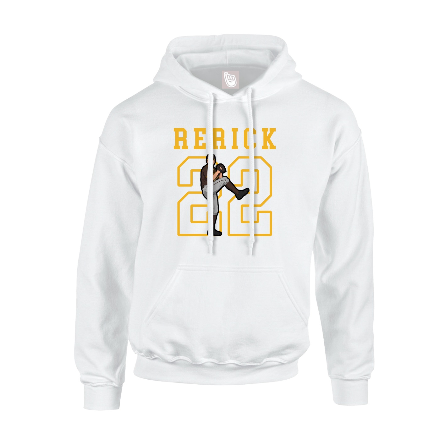 Youth Hoodie — Shirsey in White