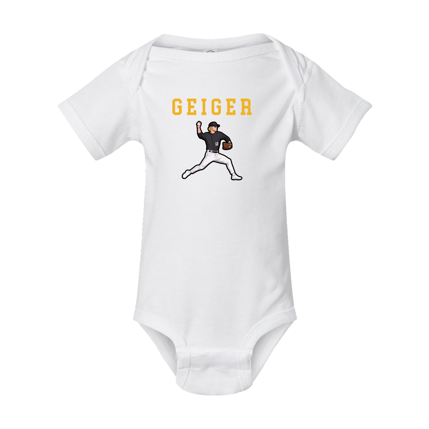 Baby Onesie — Shirsey in White