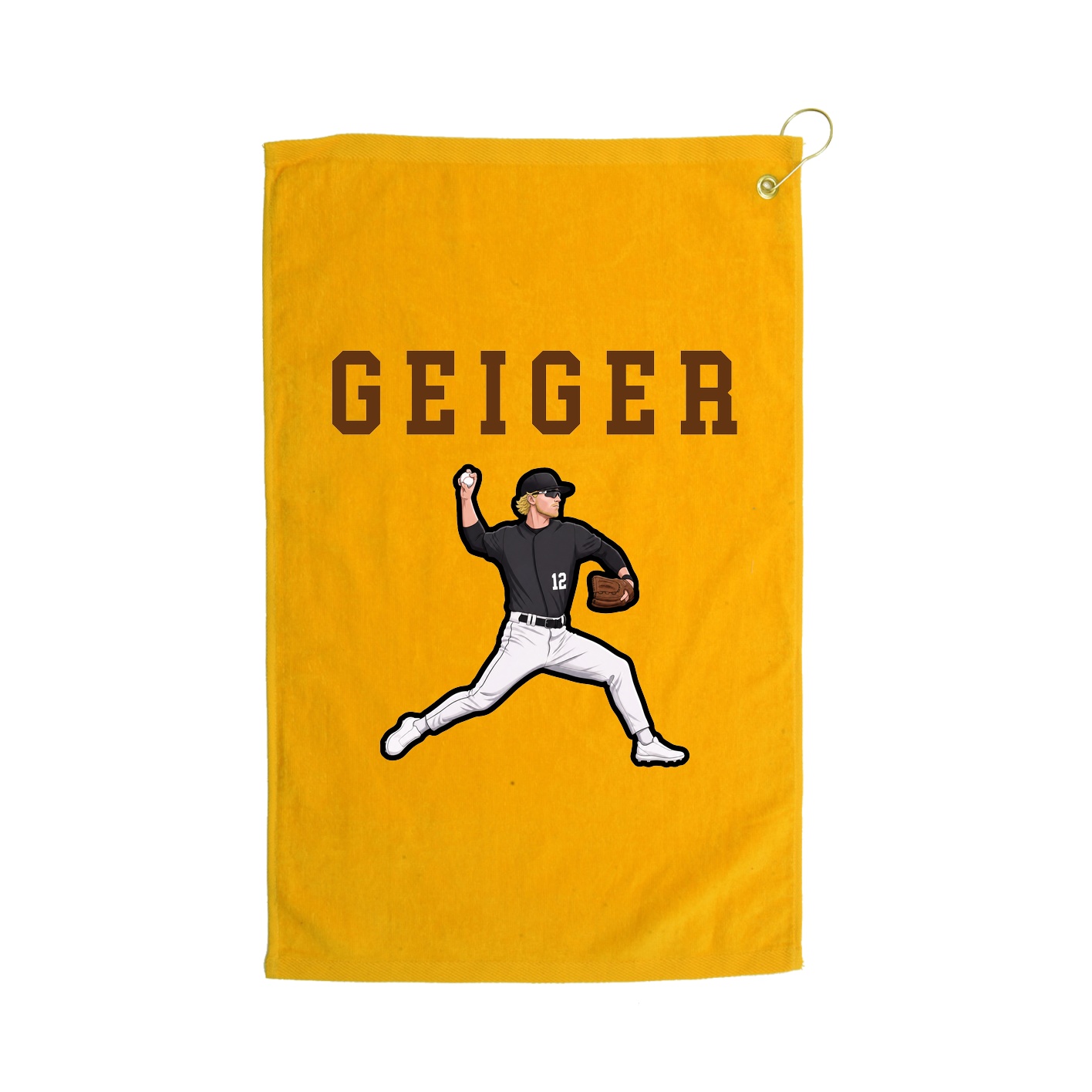 Golf Towel — Shirsey in Gold