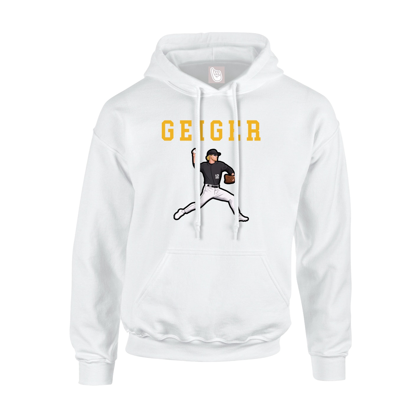 Youth Hoodie — Shirsey in White