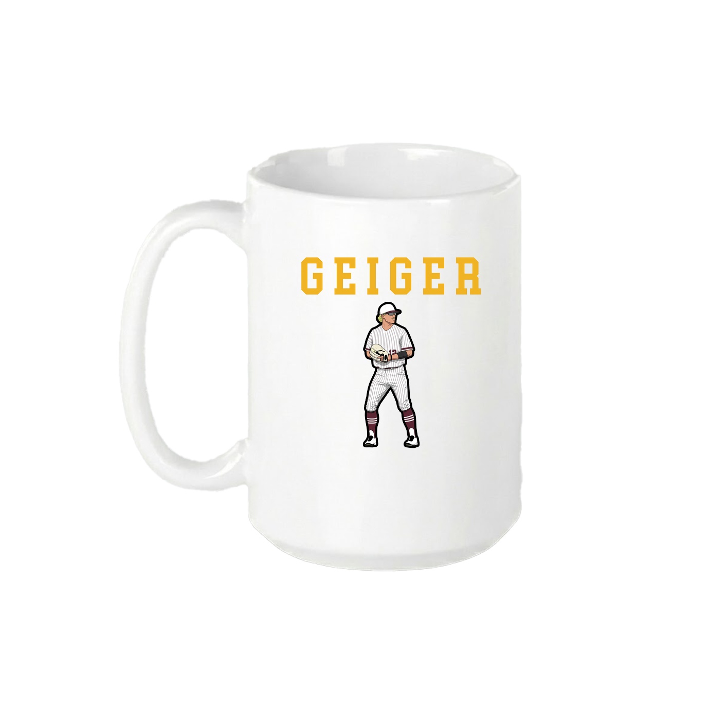 15oz Coffee Mug — Shirsey in White