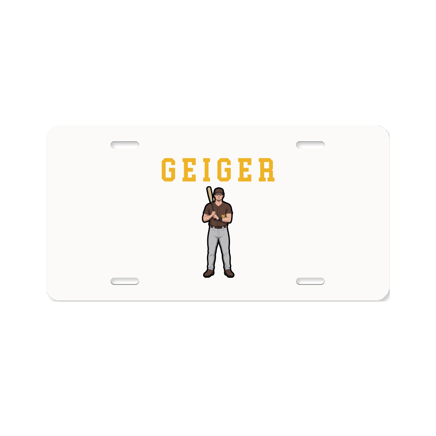 License Plate — Shirsey in Classic