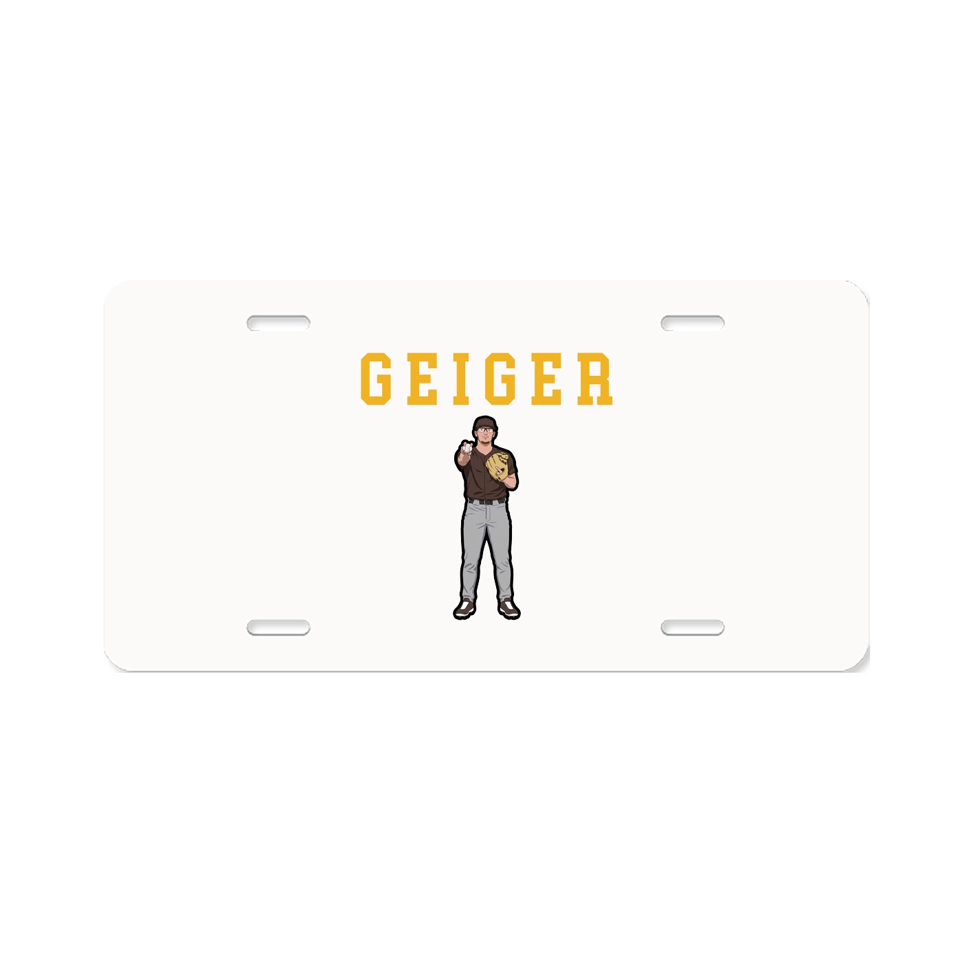 License Plate — Shirsey in Classic