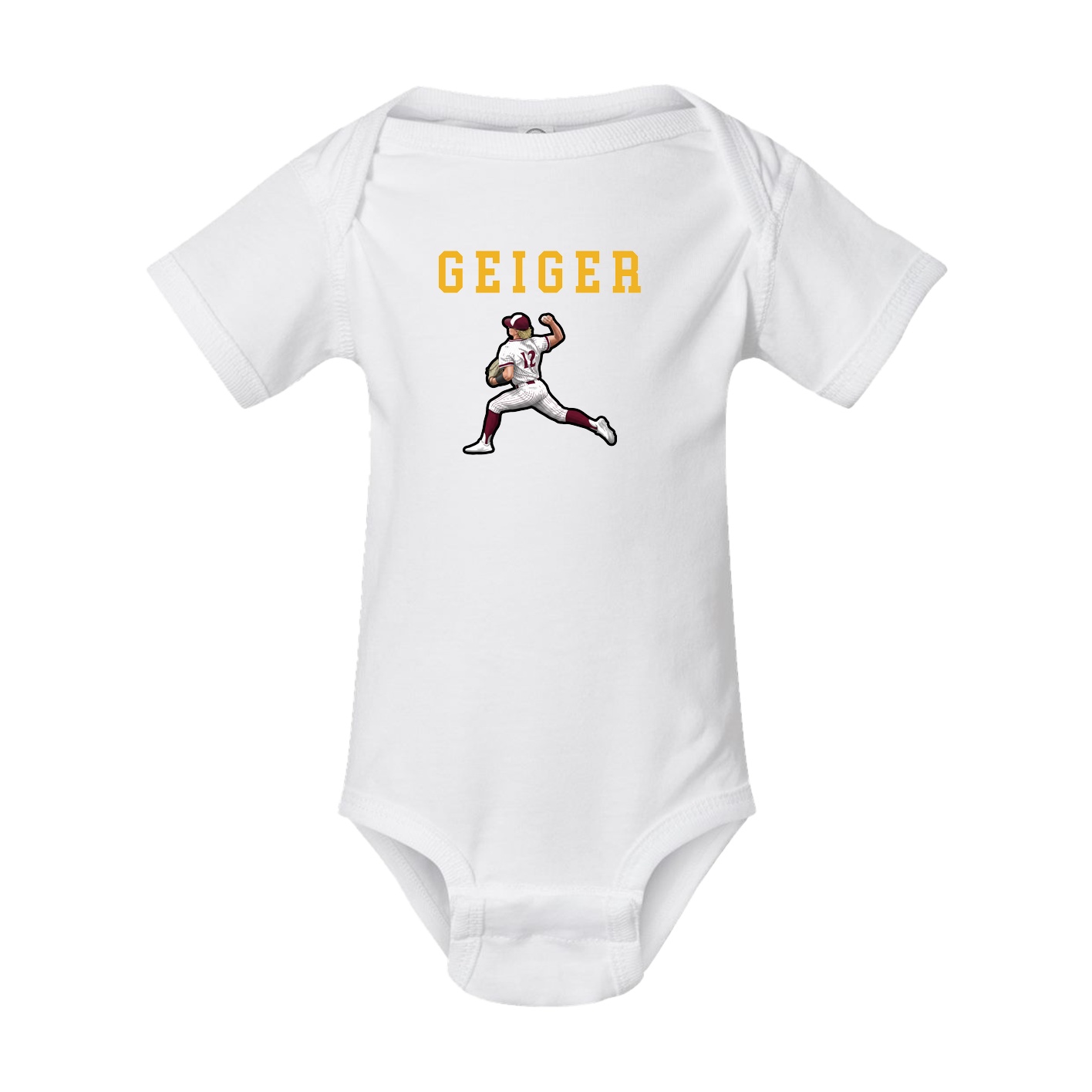Baby Onesie — Shirsey in White