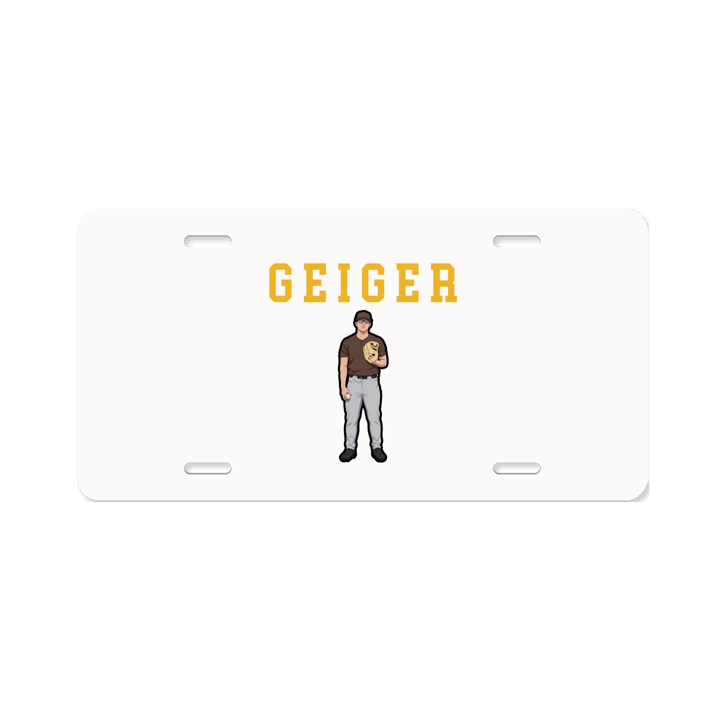 License Plate — Shirsey in Classic